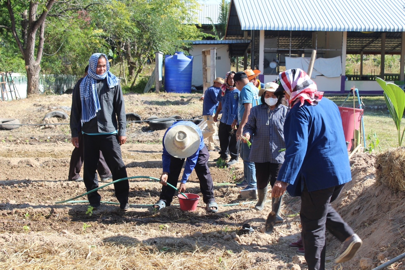 พช.ยโสธร ผนึกภาคี Kick off สร้างคลังอาหารสู่ชุมชน ตำบลนาโส่ อำเภอกุดชุม ภายใต้การจัดทำตำบลสารสนเทศตำบลต้นแบบเพื่อพัฒนาคุณภาพชีวิต ประจำปี 2567