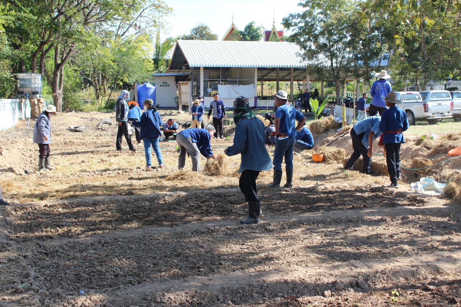 พช.ยโสธร ผนึกภาคี Kick off สร้างคลังอาหารสู่ชุมชน ตำบลนาโส่ อำเภอกุดชุม ภายใต้การจัดทำตำบลสารสนเทศตำบลต้นแบบเพื่อพัฒนาคุณภาพชีวิต ประจำปี 2567