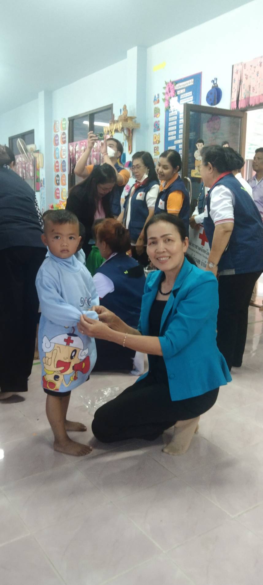 พช.ยโสธร ร่วมลงพื้นที่ติดตามภารกิจชมรมแม่บ้านมหาดไทยจังหวัดยโสธรในพื้นที่ อำเภอทรายมูลและอำเภอเลิงนกทา จังหวัดยโสธร