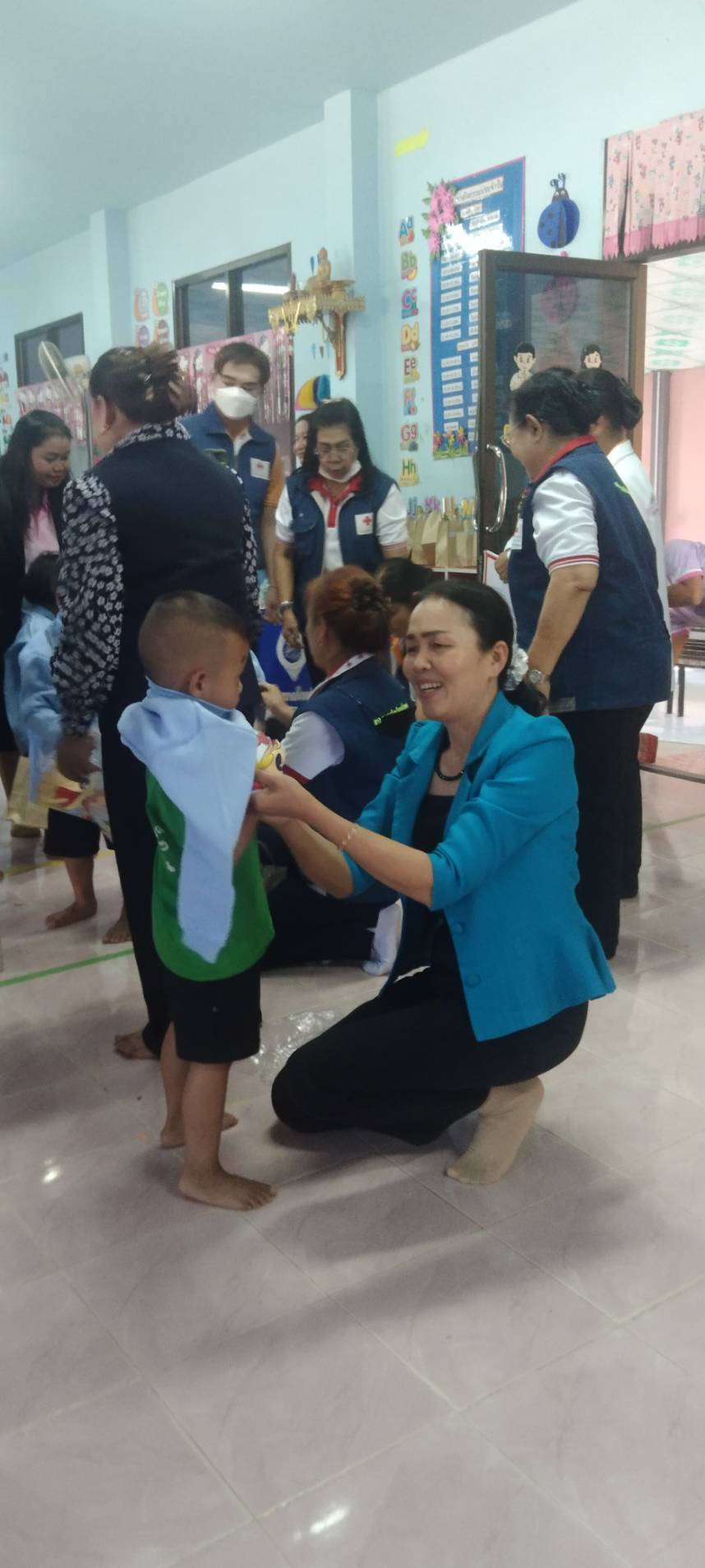 พช.ยโสธร ร่วมลงพื้นที่ติดตามภารกิจชมรมแม่บ้านมหาดไทยจังหวัดยโสธรในพื้นที่ อำเภอทรายมูลและอำเภอเลิงนกทา จังหวัดยโสธร