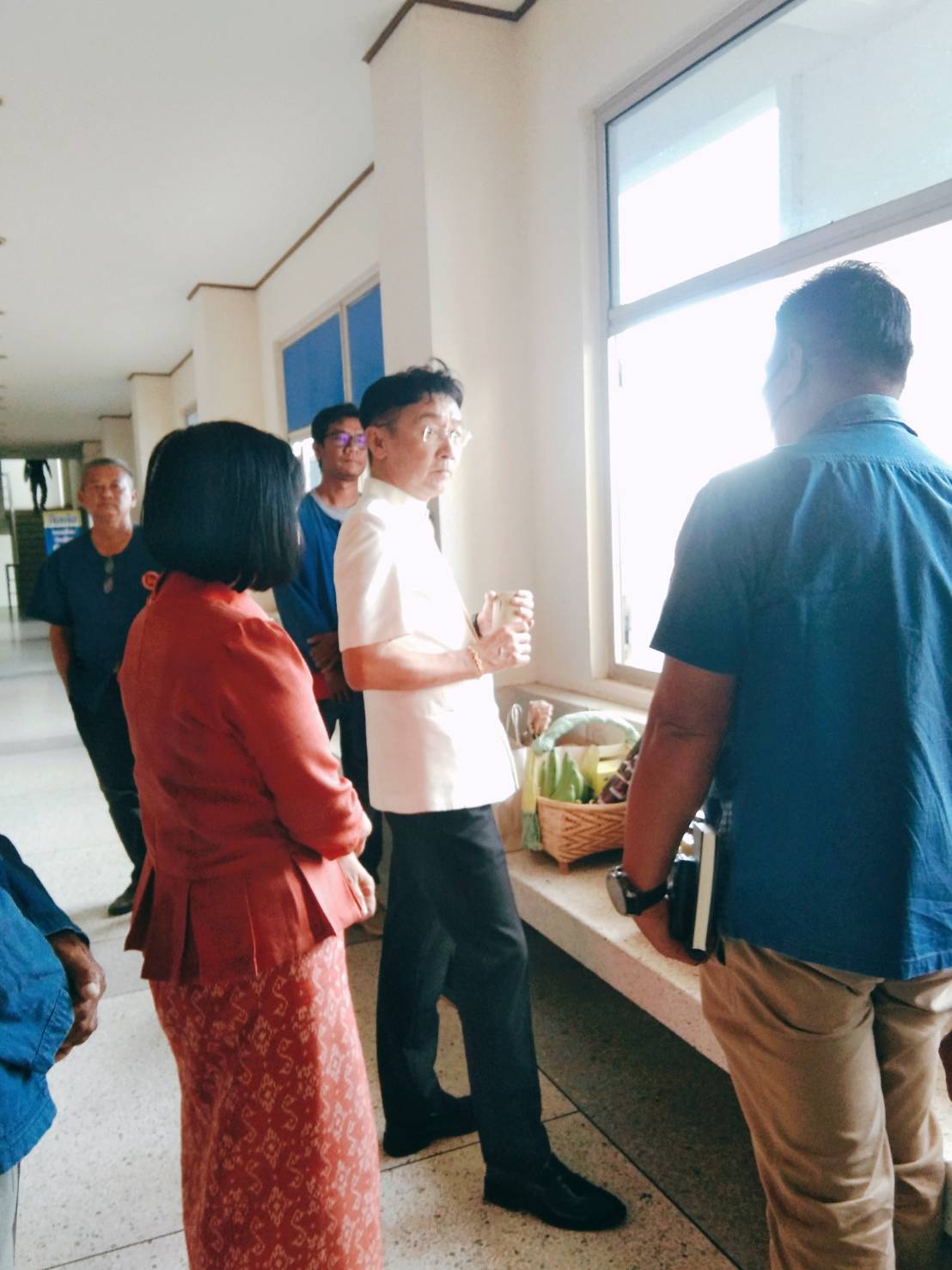 คณะกรรมการเครือข่ายโคก หนอง นา จังหวัดยโสธร สวัสดีปีใหม่และขอพรปีใหม่เนื่องในวาระดิถีขึ้นปีใหม่ 2567 จากผู้ว่าราชการจังหวัดยโสธร