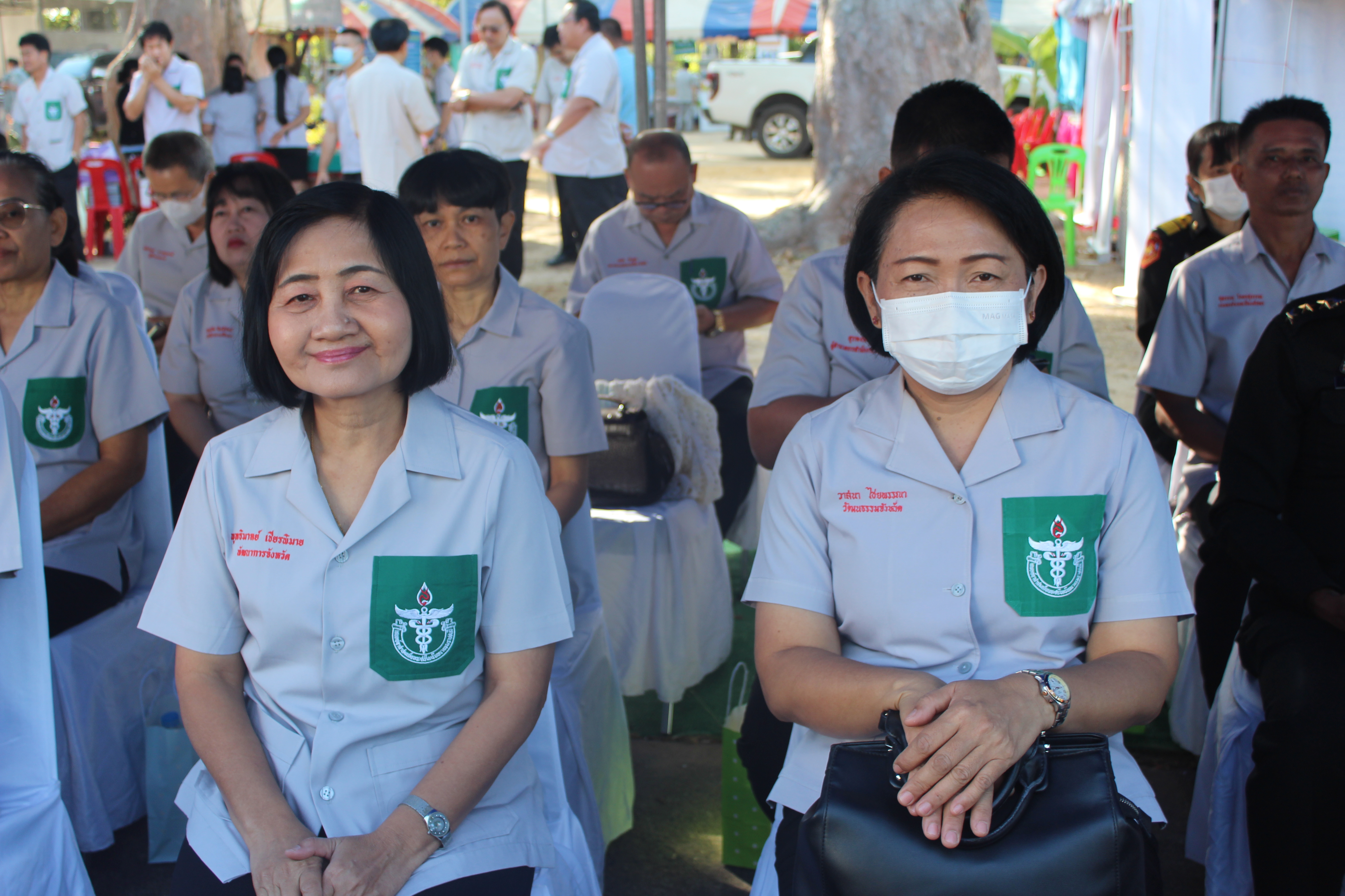 พช.ยโสธร ร่วมกิจกรรมหน่วยแพทย์อาสา สมเด็จพระศรีนครินทราบรมราชชนนี (พอ.สว.) และโครงการจังหวัดเคลื่อนที่ “เพิ่มรอยยิ้ม เติมความสุข ให้คนยโสธร”