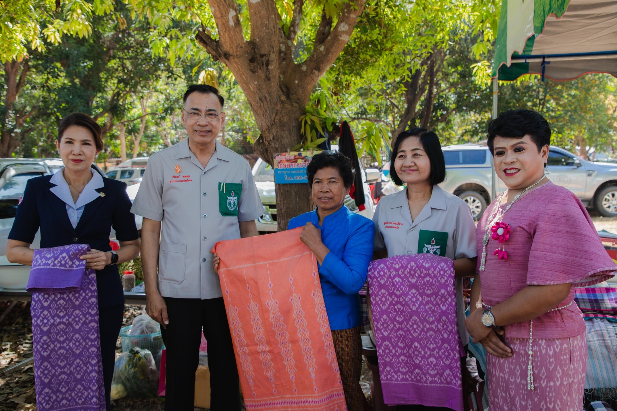 พช.ยโสธร ร่วมกิจกรรมหน่วยแพทย์อาสา สมเด็จพระศรีนครินทราบรมราชชนนี (พอ.สว.) และโครงการจังหวัดเคลื่อนที่ “เพิ่มรอยยิ้ม เติมความสุข ให้คนยโสธร”
