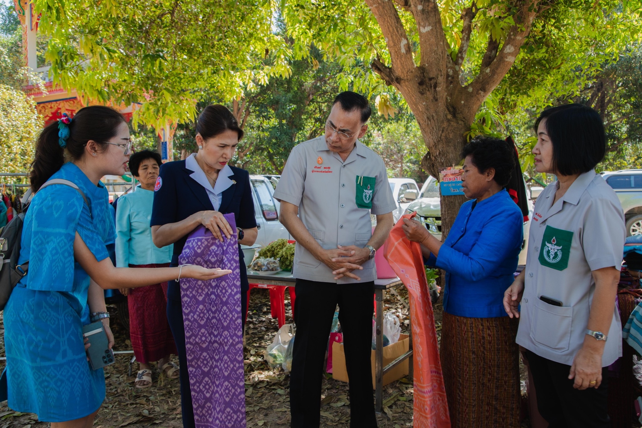 พช.ยโสธร ร่วมกิจกรรมหน่วยแพทย์อาสา สมเด็จพระศรีนครินทราบรมราชชนนี (พอ.สว.) และโครงการจังหวัดเคลื่อนที่ “เพิ่มรอยยิ้ม เติมความสุข ให้คนยโสธร”