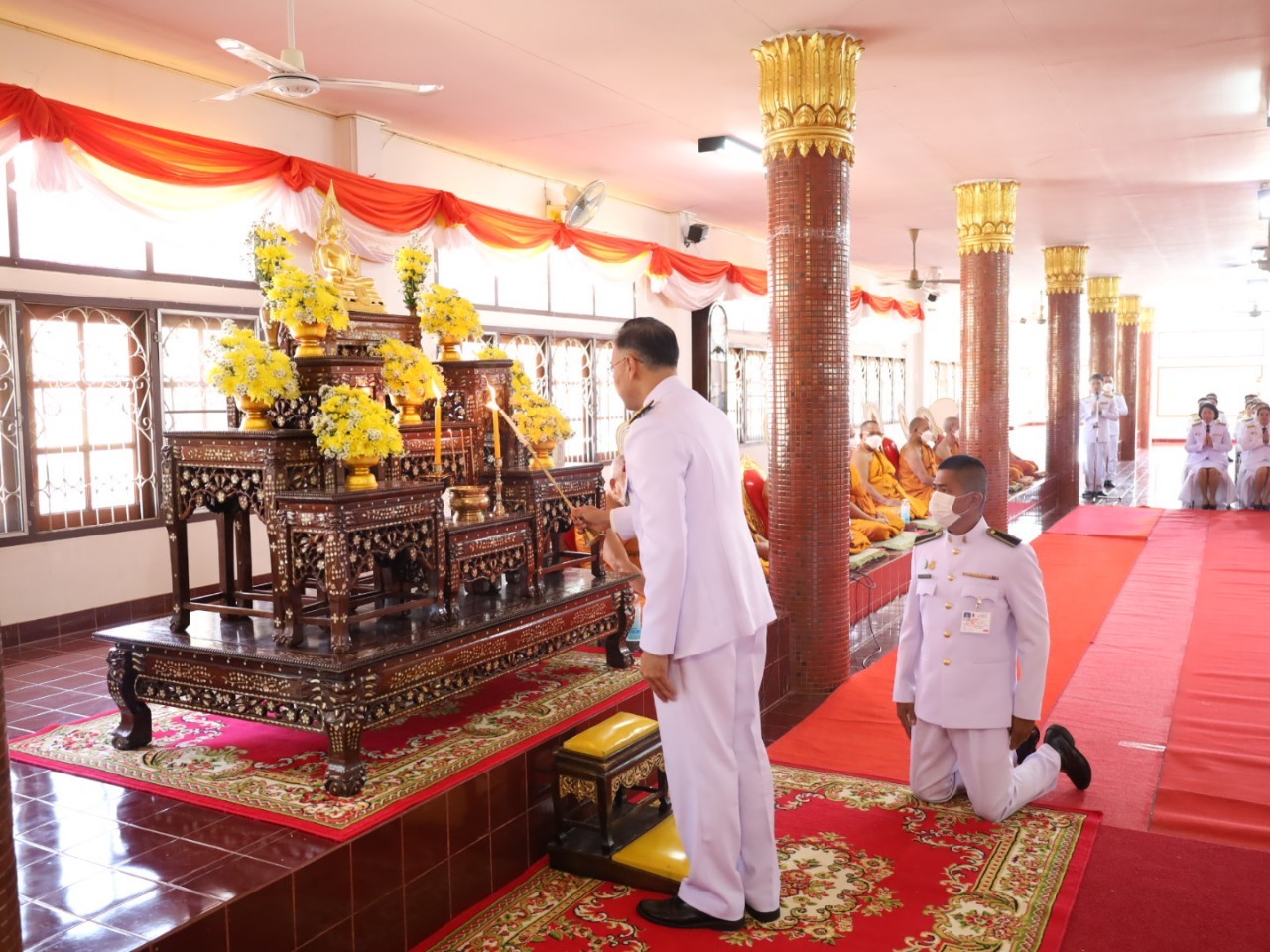 พช.ยโสธร ร่วมพิธีเจริญพระพุทธมนต์เฉลิมพระเกียรติ สมเด็จพระเจ้าลูกเธอเจ้าฟ้าสิริวัณณวรี นารีรัตน์ราชกัญญา เนื่องในโอกาสวันคล้ายวันประสูติ วันที่ 8 มกราคม 2567