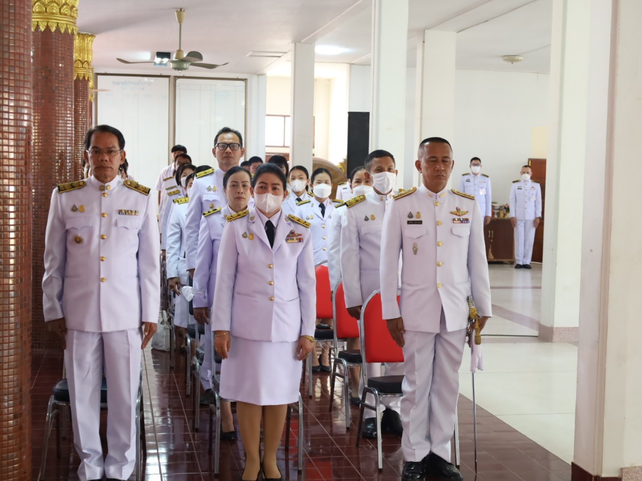 พช.ยโสธร ร่วมพิธีเจริญพระพุทธมนต์เฉลิมพระเกียรติ สมเด็จพระเจ้าลูกเธอเจ้าฟ้าสิริวัณณวรี นารีรัตน์ราชกัญญา เนื่องในโอกาสวันคล้ายวันประสูติ วันที่ 8 มกราคม 2567