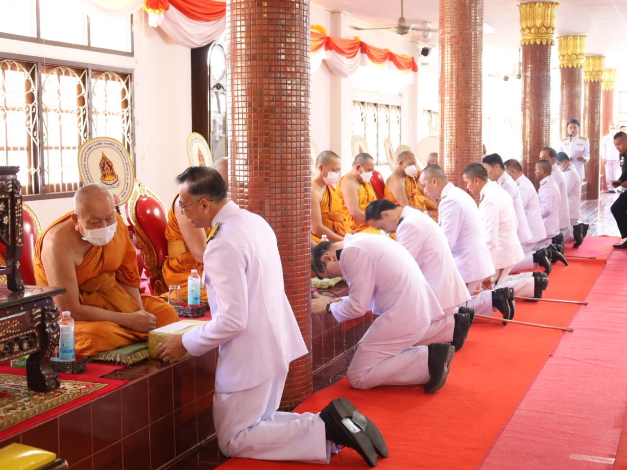 พช.ยโสธร ร่วมพิธีเจริญพระพุทธมนต์เฉลิมพระเกียรติ สมเด็จพระเจ้าลูกเธอเจ้าฟ้าสิริวัณณวรี นารีรัตน์ราชกัญญา เนื่องในโอกาสวันคล้ายวันประสูติ วันที่ 8 มกราคม 2567
