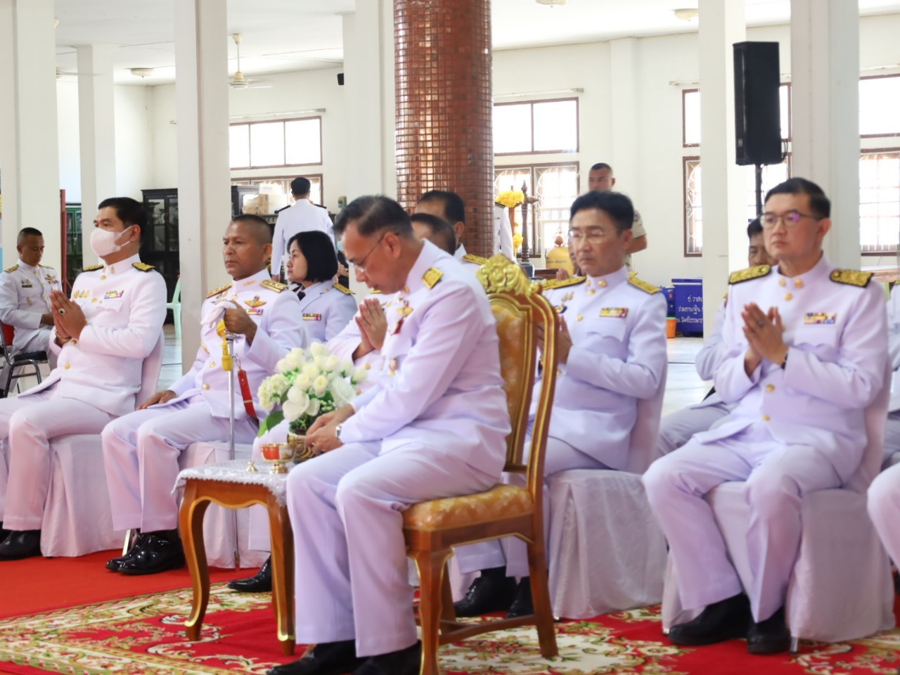 พช.ยโสธร ร่วมพิธีเจริญพระพุทธมนต์เฉลิมพระเกียรติ สมเด็จพระเจ้าลูกเธอเจ้าฟ้าสิริวัณณวรี นารีรัตน์ราชกัญญา เนื่องในโอกาสวันคล้ายวันประสูติ วันที่ 8 มกราคม 2567
