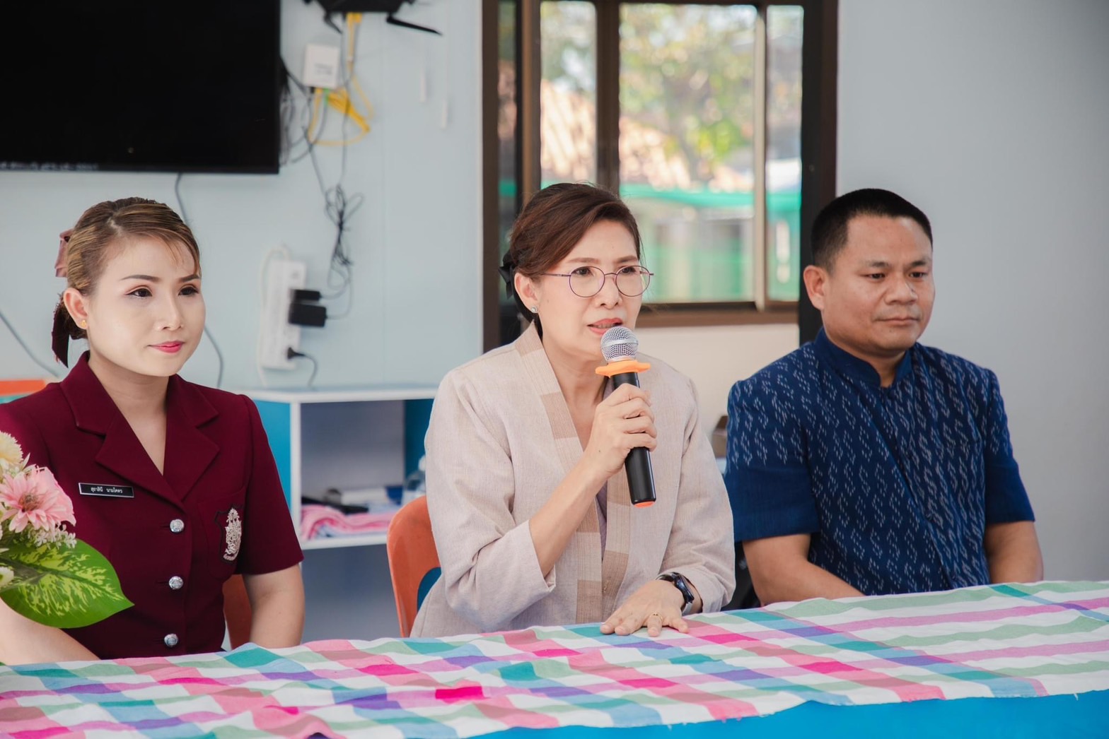พช.ยโสธร ร่วมลงพื้นที่ติดตามภารกิจชมรมแม่บ้านมหาดไทยจังหวัดยโสธรในพื้นที่ อำเภอกุดชุมและอำเภอไทยเจริญ จังหวัดยโสธร