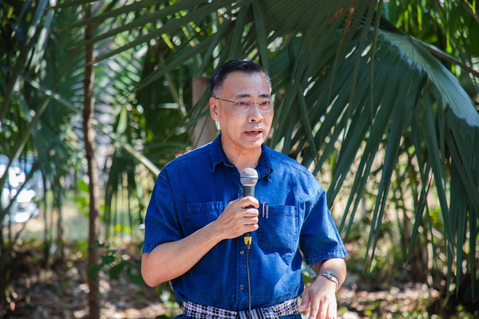 พ่อเมืองยโสธร ลงพื้นที่เยี่ยมชมโคกหนองนาพัฒนาชุมชน ณ พื้นที่อำเภอมหาชนะชัย จังหวัดยโสธร