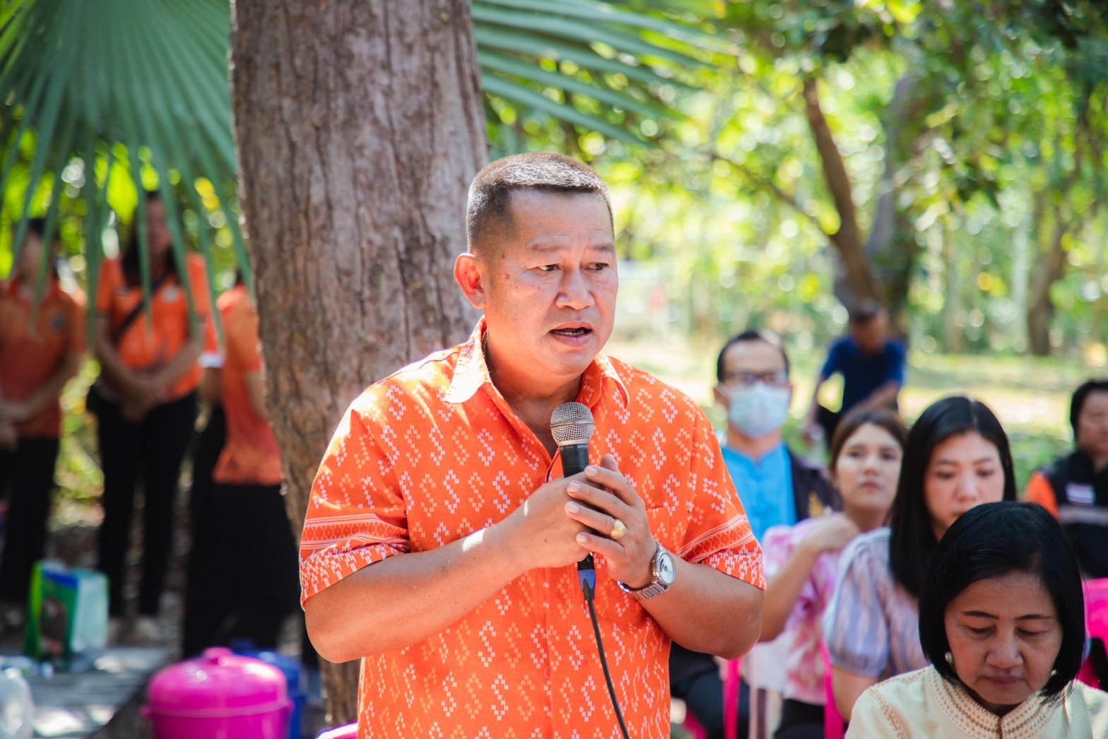 พ่อเมืองยโสธร ลงพื้นที่เยี่ยมชมโคกหนองนาพัฒนาชุมชน ณ พื้นที่อำเภอมหาชนะชัย จังหวัดยโสธร