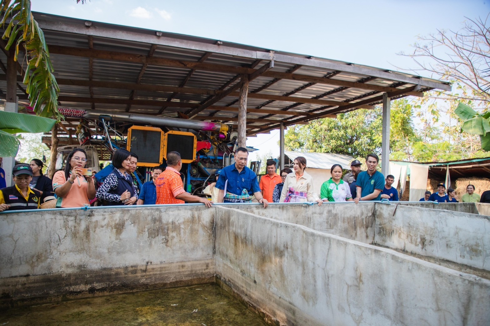 พ่อเมืองยโสธร ลงพื้นที่เยี่ยมชมโคกหนองนาพัฒนาชุมชน ณ พื้นที่อำเภอมหาชนะชัย จังหวัดยโสธร