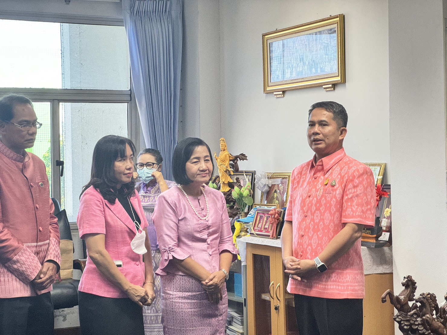 พช.ยโสธร สวัสดีปีใหม่และขอพรปีใหม่จากท่านผู้ว่าราชการจังหวัดยโสธร และรองผู้ว่าราชการจังหวัดยโสธร