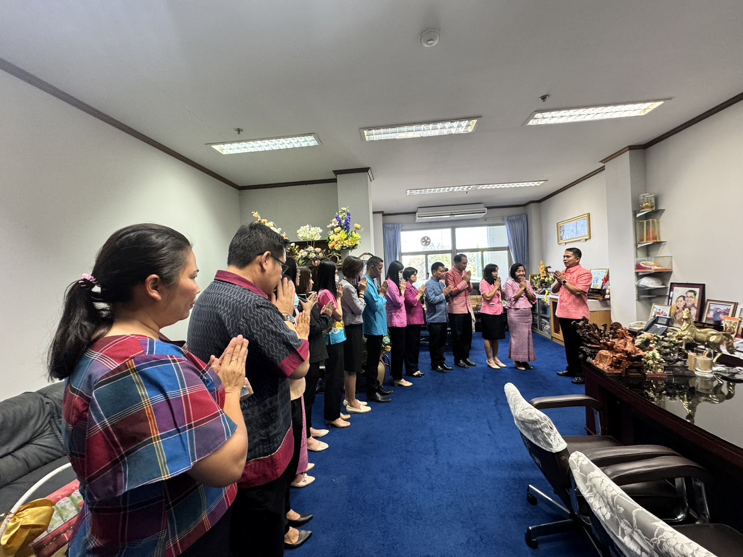 พช.ยโสธร สวัสดีปีใหม่และขอพรปีใหม่จากท่านผู้ว่าราชการจังหวัดยโสธร และรองผู้ว่าราชการจังหวัดยโสธร