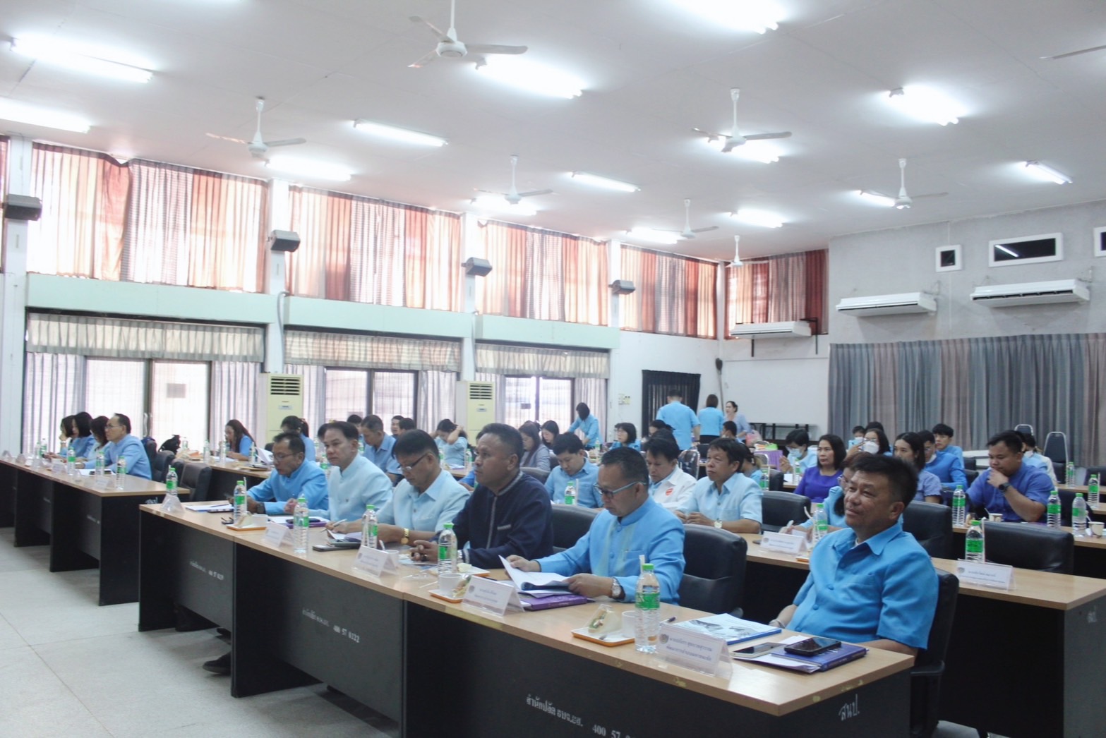 พช.ยโสธร จัดประชุมถ่ายทอดตัวชี้วัดและค่าเป้าหมายการประเมินผลการ ปฏิบัติราชการ รอบการประเมินที่ 1 ปีงบประมาณ พ.ศ. 2567