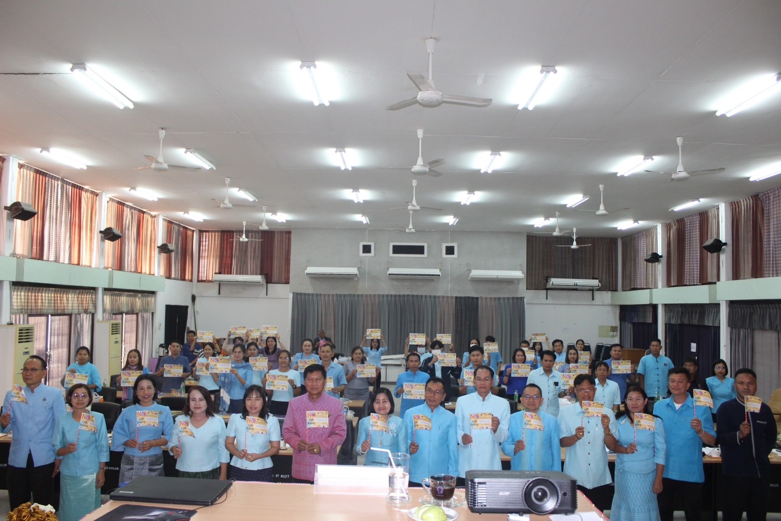 พช.ยโสธร จัดประชุมถ่ายทอดตัวชี้วัดและค่าเป้าหมายการประเมินผลการ ปฏิบัติราชการ รอบการประเมินที่ 1 ปีงบประมาณ พ.ศ. 2567