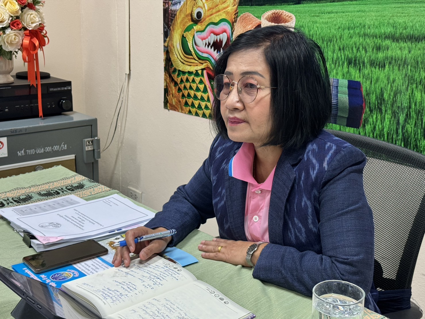 พช.ยโสธร ประชุมเจ้าหน้าที่พัฒนาชุมชนจังหวัดยโสธร ประจำเดือน มกราคม 2567 เพื่อวางแผนดำเนินงานไตรมาสที่ 2