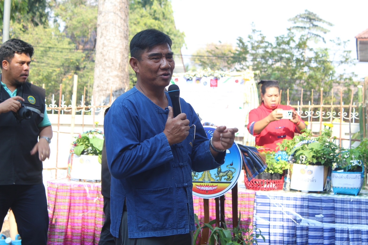 จังหวัดยโสธร “Kick off ปลูกผักสวนครัว เพื่อสร้างความมั่นคงทางอาหาร” น้อมนำแนวพระราชดำริของสมเด็จพระกนิษฐาธิราชเจ้ากรมสมเด็จพระเทพรัตนราชสุดาฯ สยามบรมราชกุมารี สู่ปฏิบัติการปลูกผักสวนครัว เพื่อสร้างความมั่นคงทางอาหาร