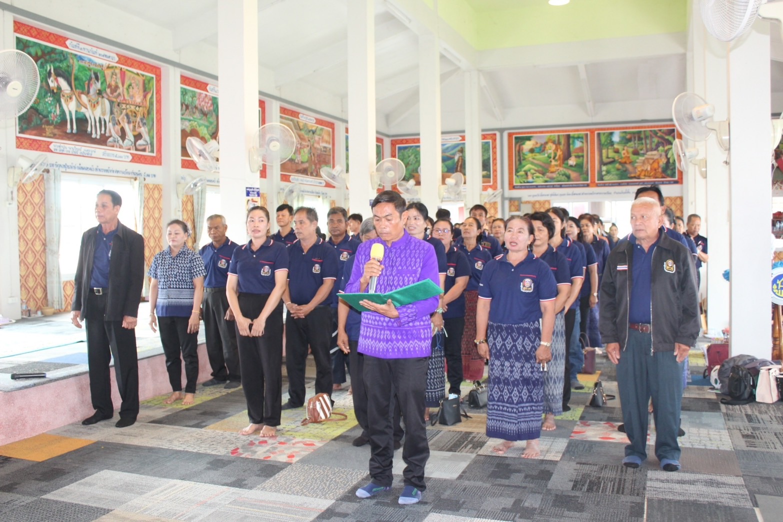 พช.ยโสธร จัดกิจกรรมเนื่องในวาระครบรอบ 65 ปี โครงการพัฒนาผู้นำอาสาพัฒนาชุมชน ภายใต้แนวคิด “รวมพลัง อช. สานพลังแก้จน พัฒนาคนอย่างยั่งยืน” วันที่ 9 กุมภาพันธ์ 2567