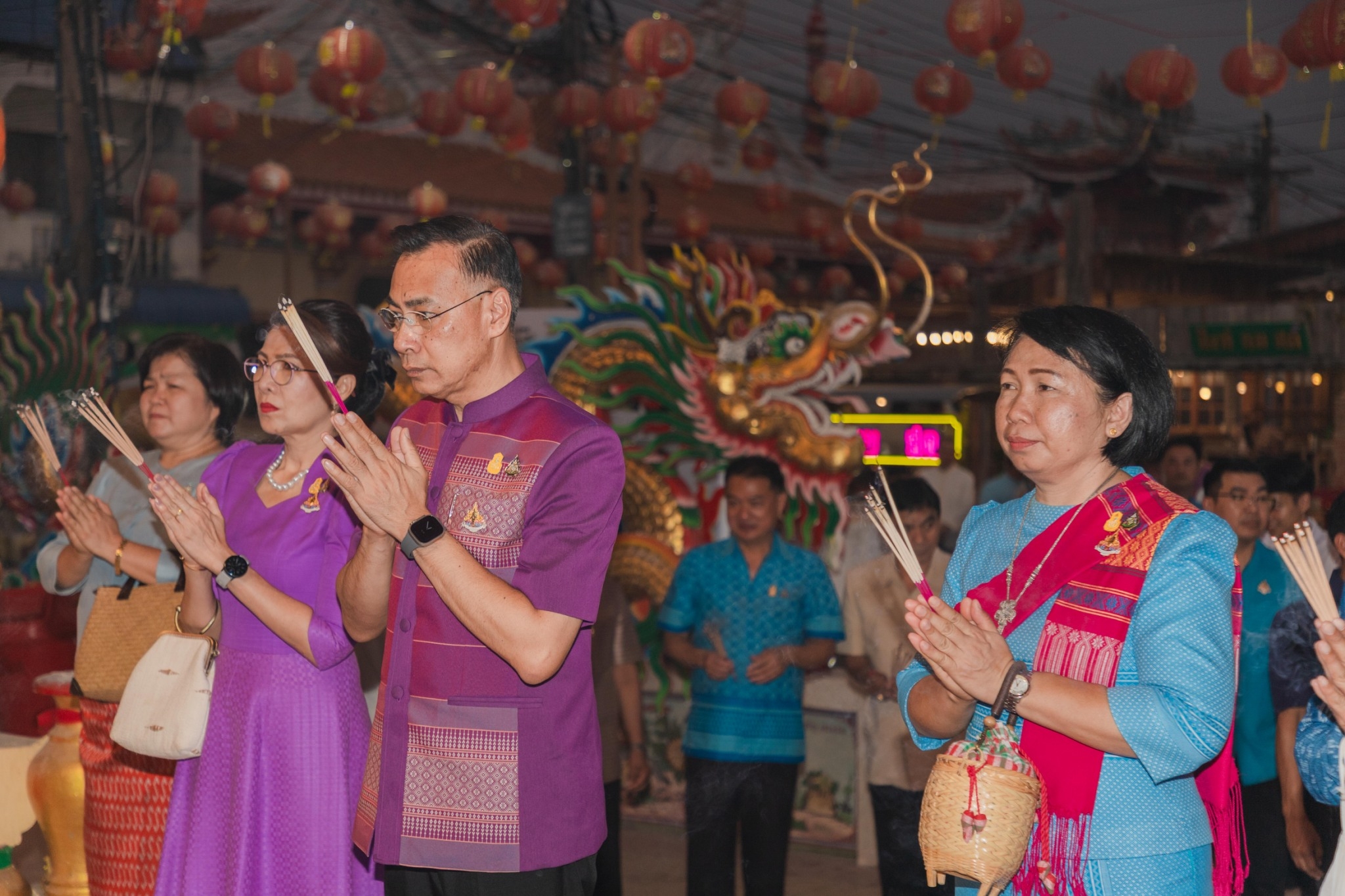 พช. ยโสธร ร่วมโครงการตลาดวัฒนธรรม ถนนสายวัฒนธรรม ถนนคนเดิน จังหวัดยโสธร ประจำปีงบประมาณ พ.ศ. ๒๕๖๗ ครั้งที่ ๒ ตอน “ฮุ่งเฮืองเมืองยศ”