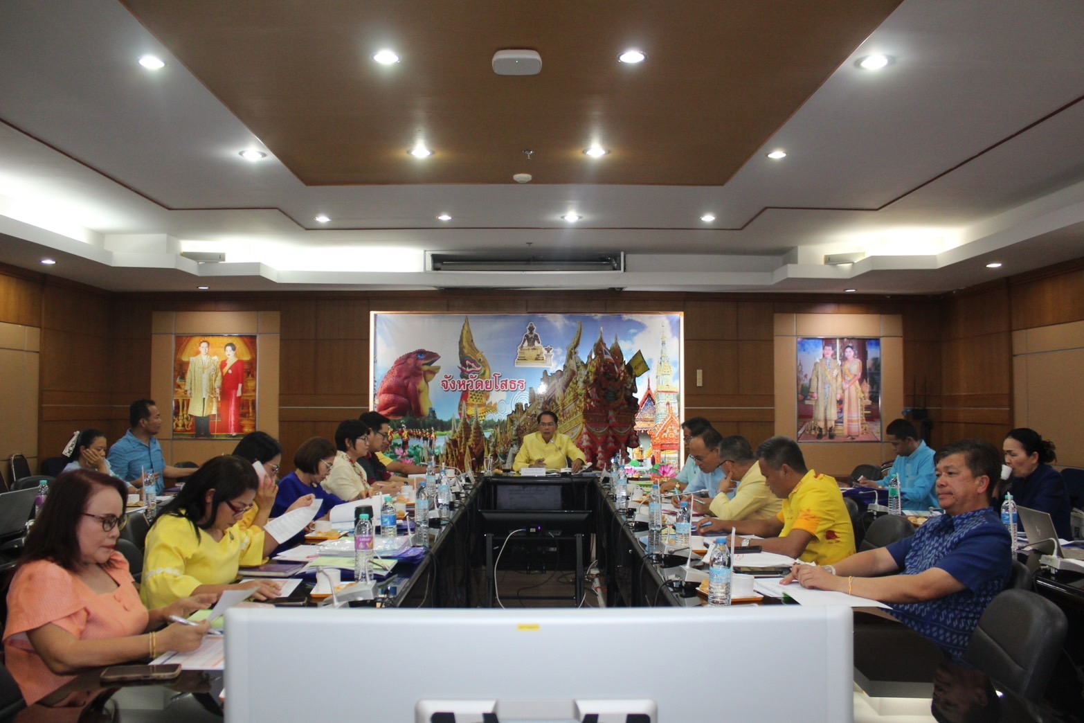 พช.ยโสธร ประชุมผู้บริหารและเจ้าหน้าที่พัฒนาชุมชนสังกัดสำนักงานพัฒนาชุมชนจังหวัดยโสธร ครั้งที่ 3/ 2567