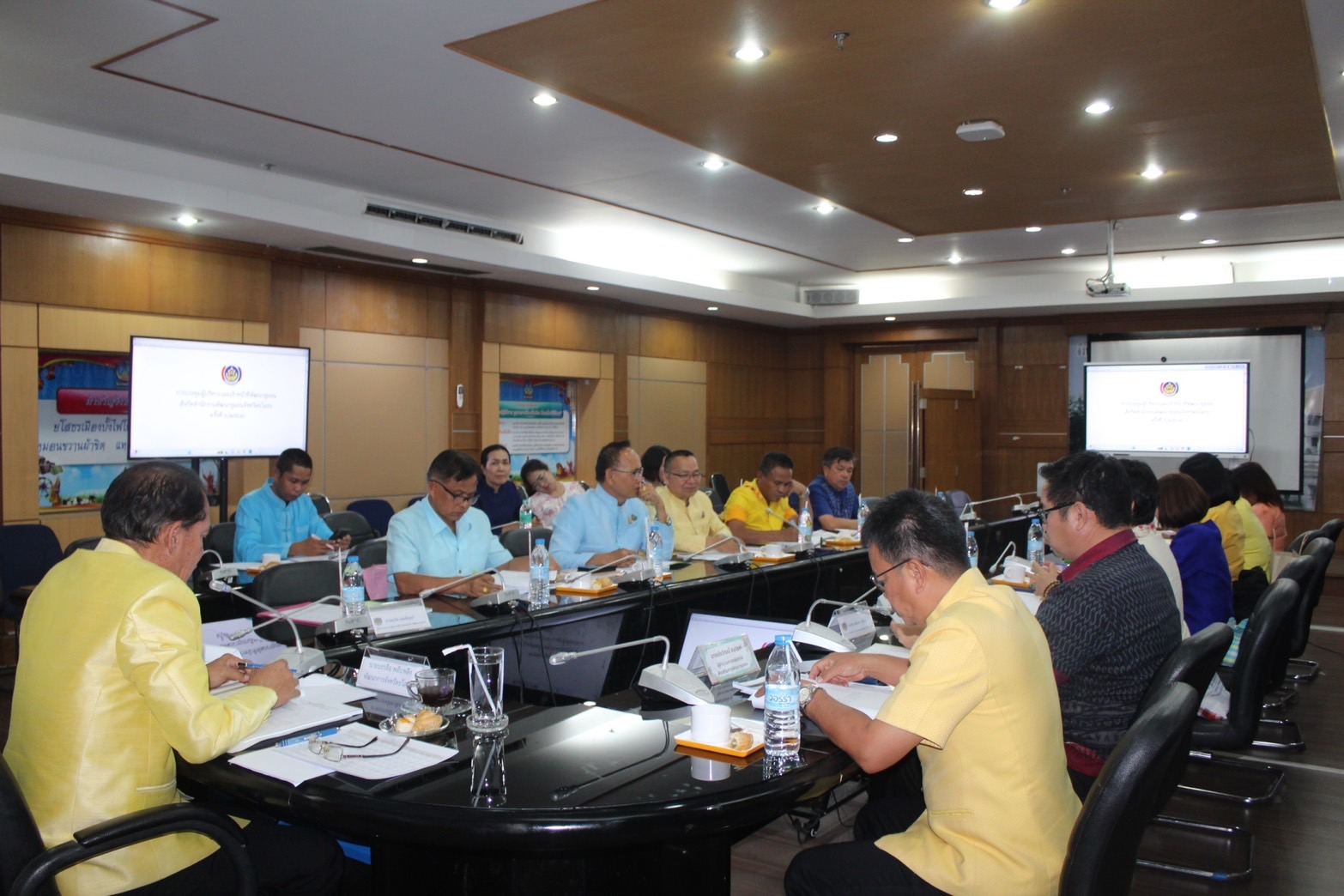 พช.ยโสธร ประชุมผู้บริหารและเจ้าหน้าที่พัฒนาชุมชนสังกัดสำนักงานพัฒนาชุมชนจังหวัดยโสธร ครั้งที่ 3/ 2567