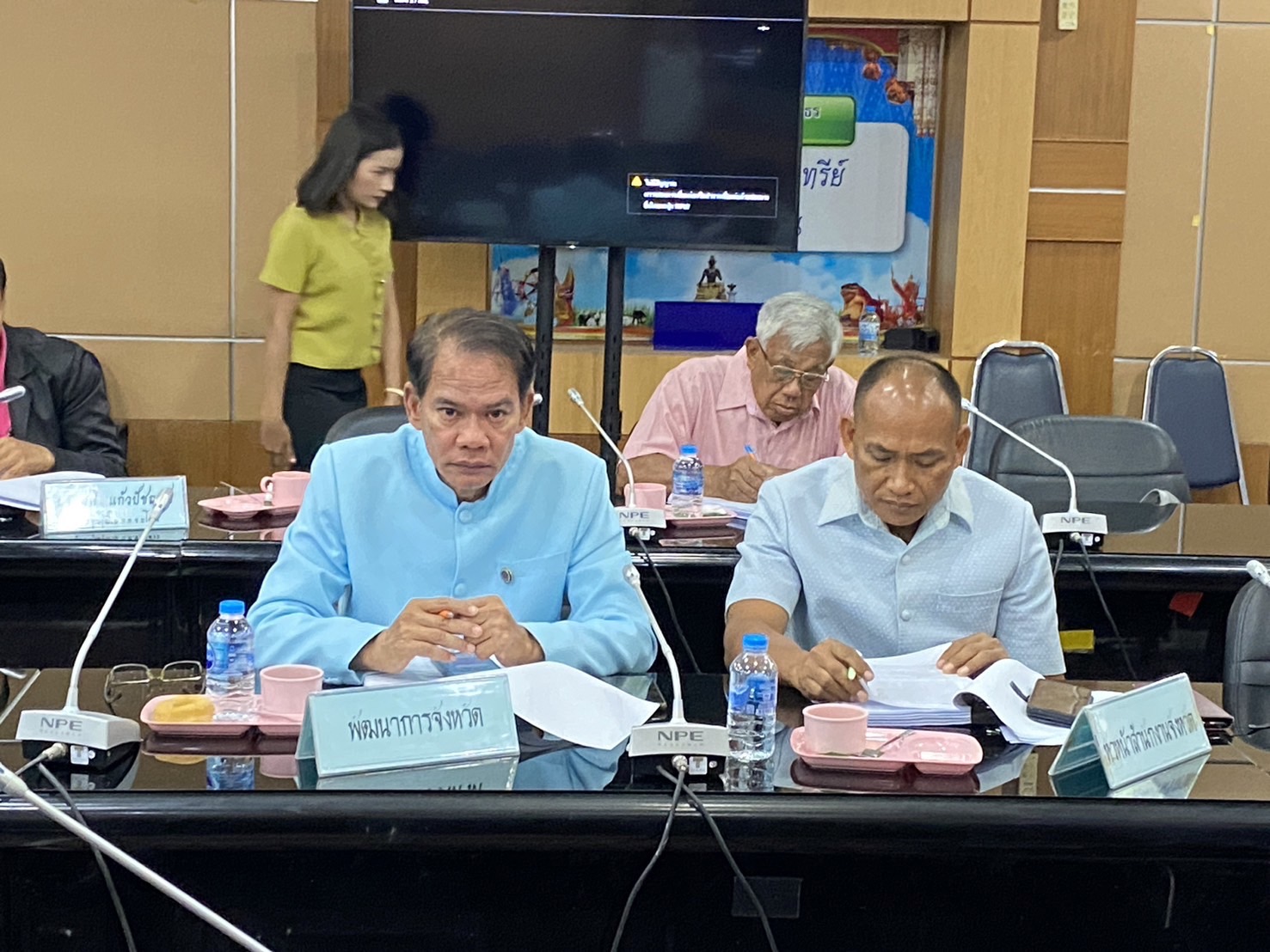 พช.ยโสธร ร่วมประชุมคณะกรรมการพนักงานเทศบาล จังหวัดยโสธร(ก.ท.จ.ยโสธร)