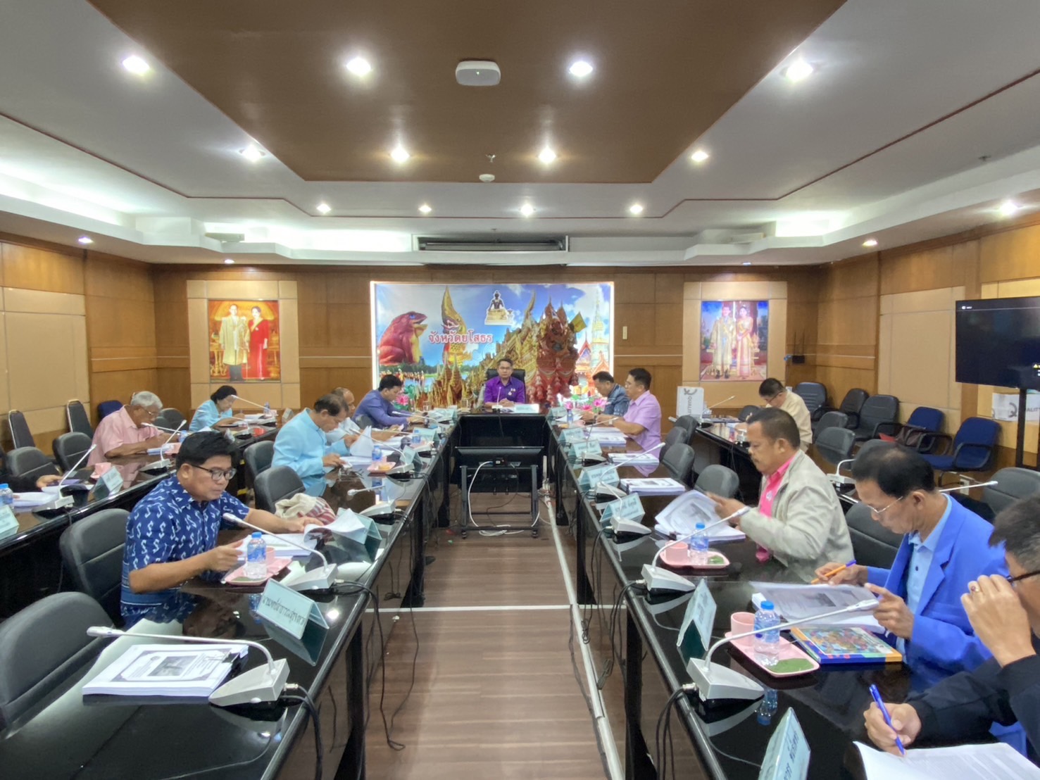 พช.ยโสธร ร่วมประชุมคณะกรรมการพนักงานเทศบาล จังหวัดยโสธร(ก.ท.จ.ยโสธร)