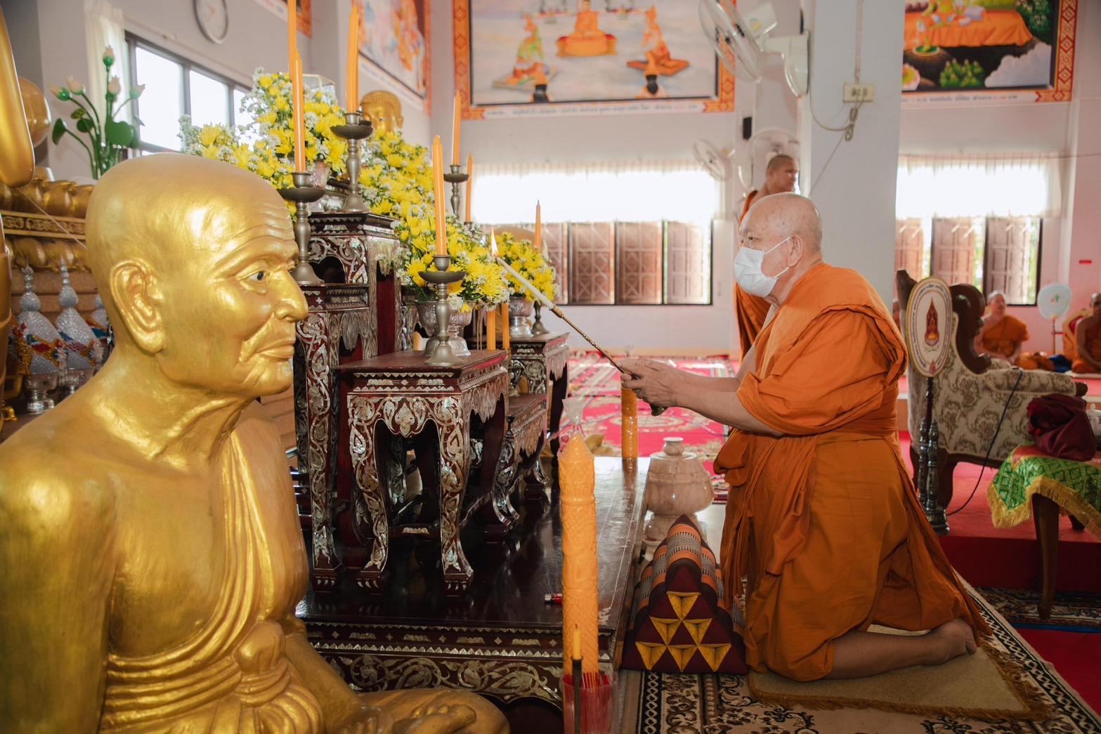 พช.ยโสธร ร่วมพิธีบรรพชาสามเณรภาคฤดูร้อน เฉลิมพระเกียรติสมเด็จ พระกนิษฐาธิราชเจ้ากรมสมเด็จพระเทพรัตนราชสุดาฯ สยามบรมราชกุมารี เนื่องในโอกาสวันคล้ายวันพระราชสมภพ 2 เมษายน