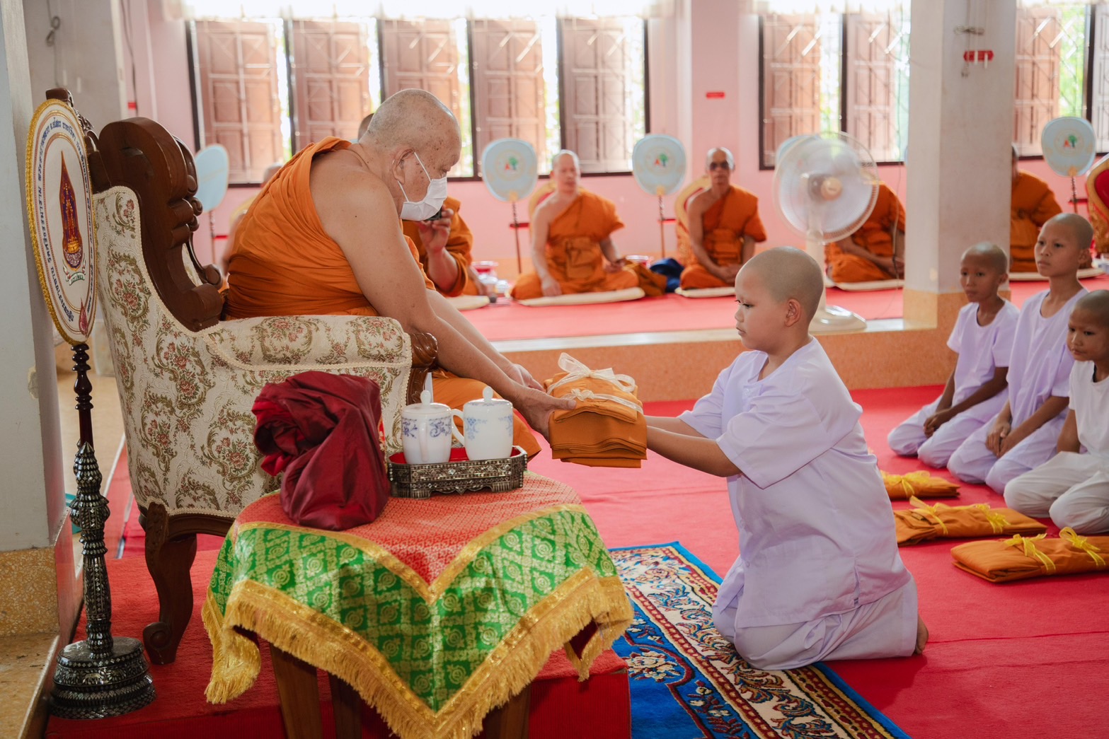 พช.ยโสธร ร่วมพิธีบรรพชาสามเณรภาคฤดูร้อน เฉลิมพระเกียรติสมเด็จ พระกนิษฐาธิราชเจ้ากรมสมเด็จพระเทพรัตนราชสุดาฯ สยามบรมราชกุมารี เนื่องในโอกาสวันคล้ายวันพระราชสมภพ 2 เมษายน