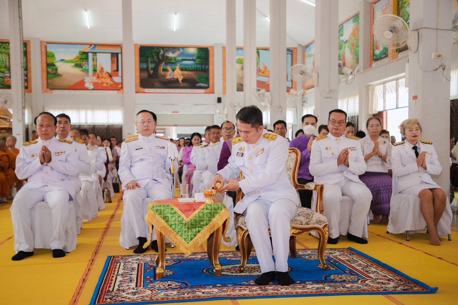 พช.ยโสธร ร่วมพิธีบรรพชาสามเณรภาคฤดูร้อน เฉลิมพระเกียรติสมเด็จ พระกนิษฐาธิราชเจ้ากรมสมเด็จพระเทพรัตนราชสุดาฯ สยามบรมราชกุมารี เนื่องในโอกาสวันคล้ายวันพระราชสมภพ 2 เมษายน