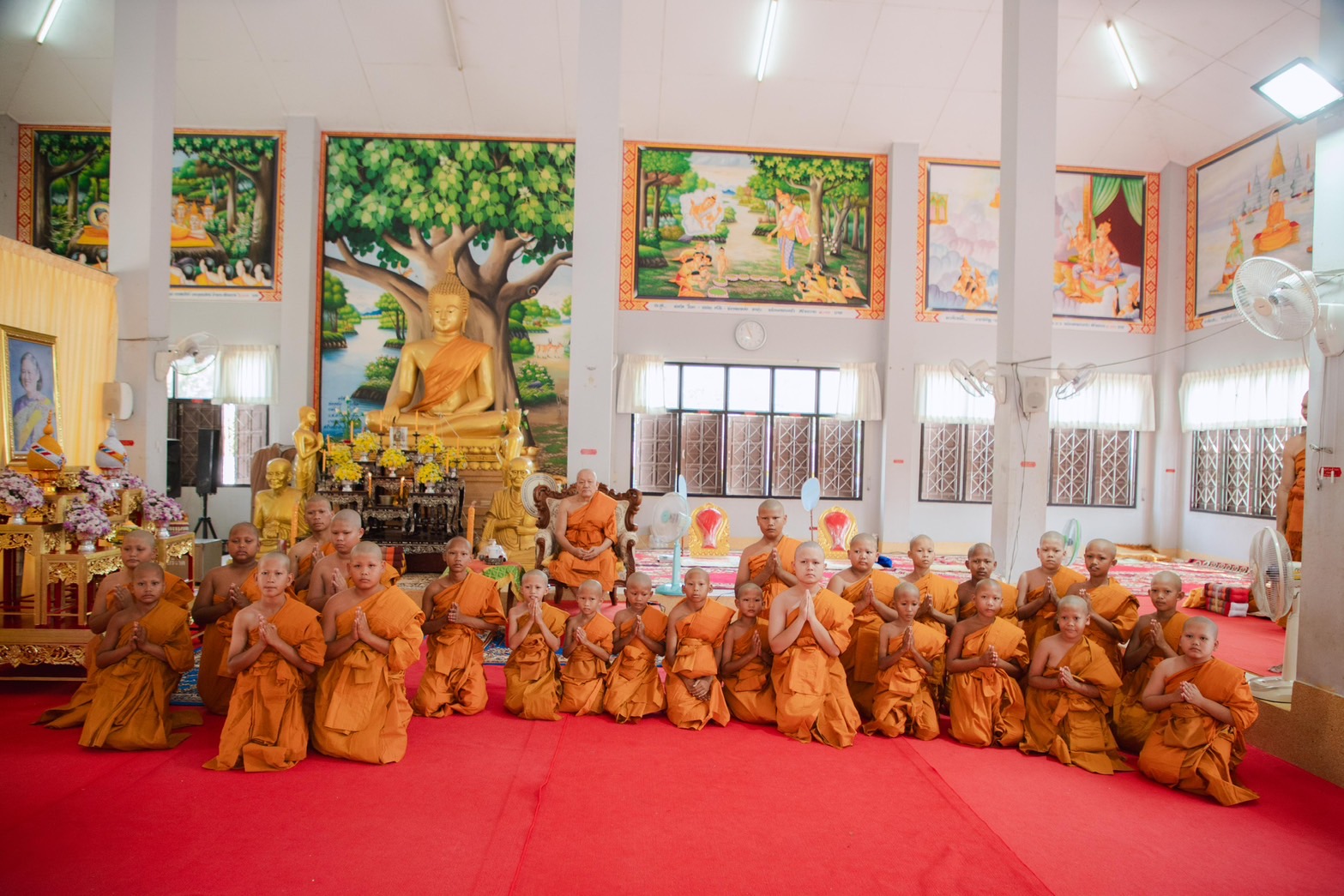 พช.ยโสธร ร่วมพิธีบรรพชาสามเณรภาคฤดูร้อน เฉลิมพระเกียรติสมเด็จ พระกนิษฐาธิราชเจ้ากรมสมเด็จพระเทพรัตนราชสุดาฯ สยามบรมราชกุมารี เนื่องในโอกาสวันคล้ายวันพระราชสมภพ 2 เมษายน