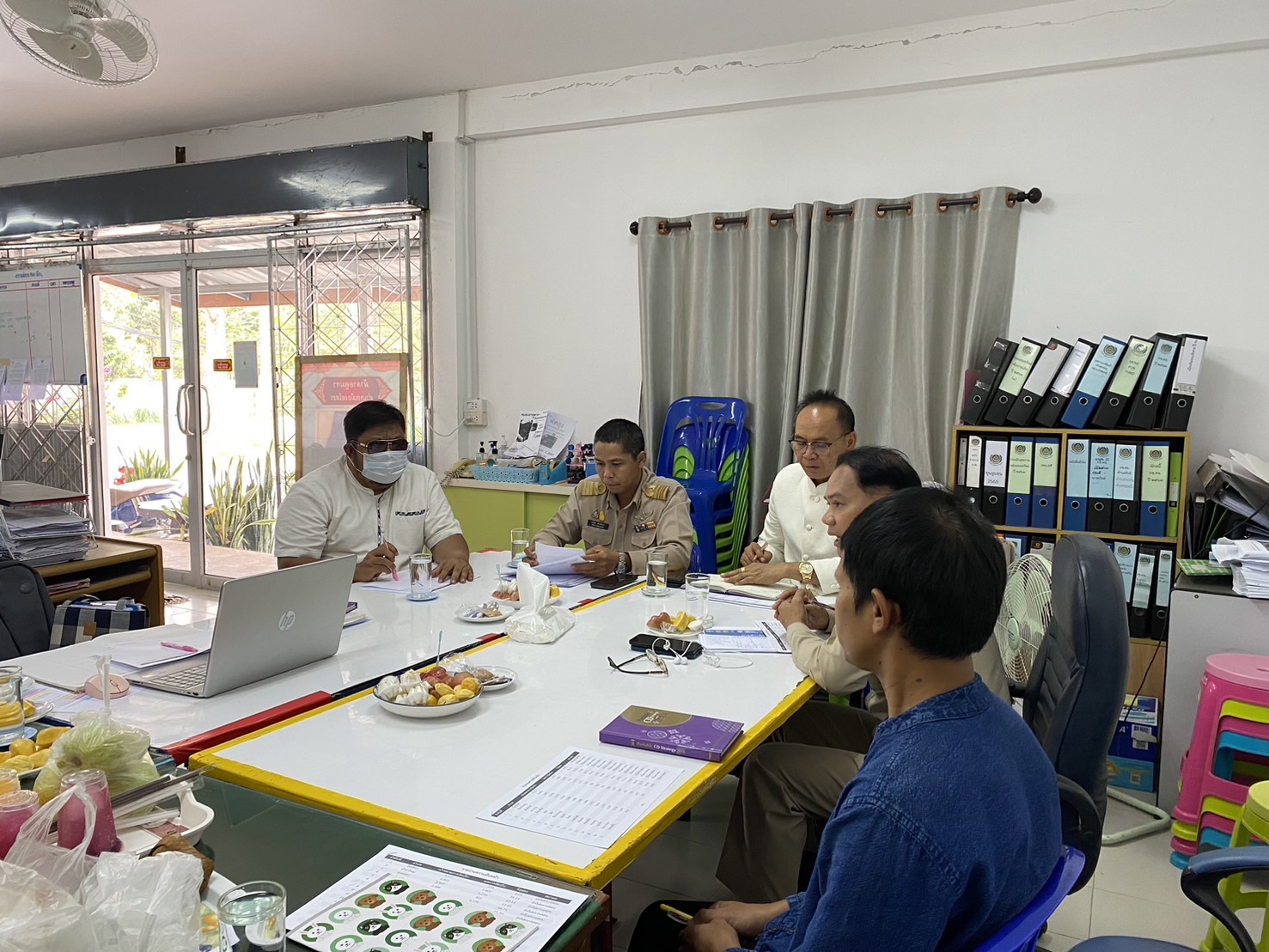 พจ.ยโสธร ลงพื้นที่ติดตามการ ดำเนินงาน สำนักงานพัฒนาชุมชนอำเภอเมืองยโสธร จังหวัดยโสธร