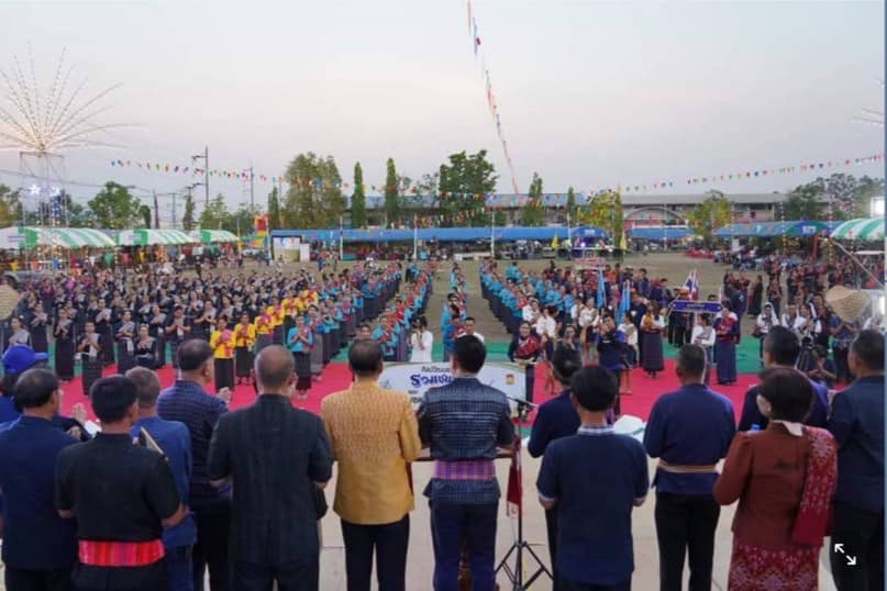 พช.ยโสธร ร่วมกิจกรรมเปิดงานเทศกาลศิลปวัฒนธรรมชนเผ่าและของดีโคกสำราญ ประจำปี 2567 วันที่ 26 เมษายน 2567