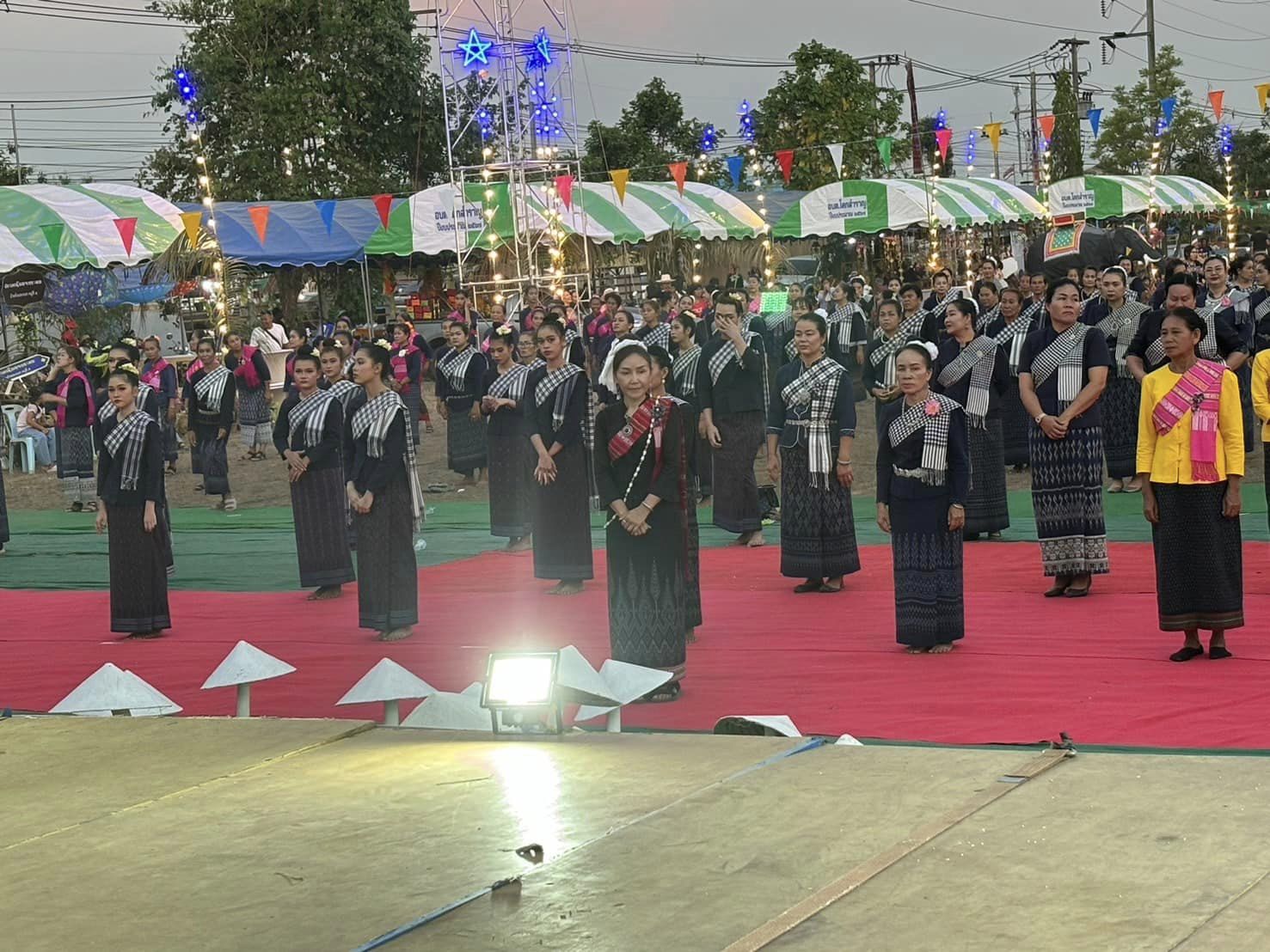 พช.ยโสธร ร่วมกิจกรรมเปิดงานเทศกาลศิลปวัฒนธรรมชนเผ่าและของดีโคกสำราญ ประจำปี 2567 วันที่ 26 เมษายน 2567