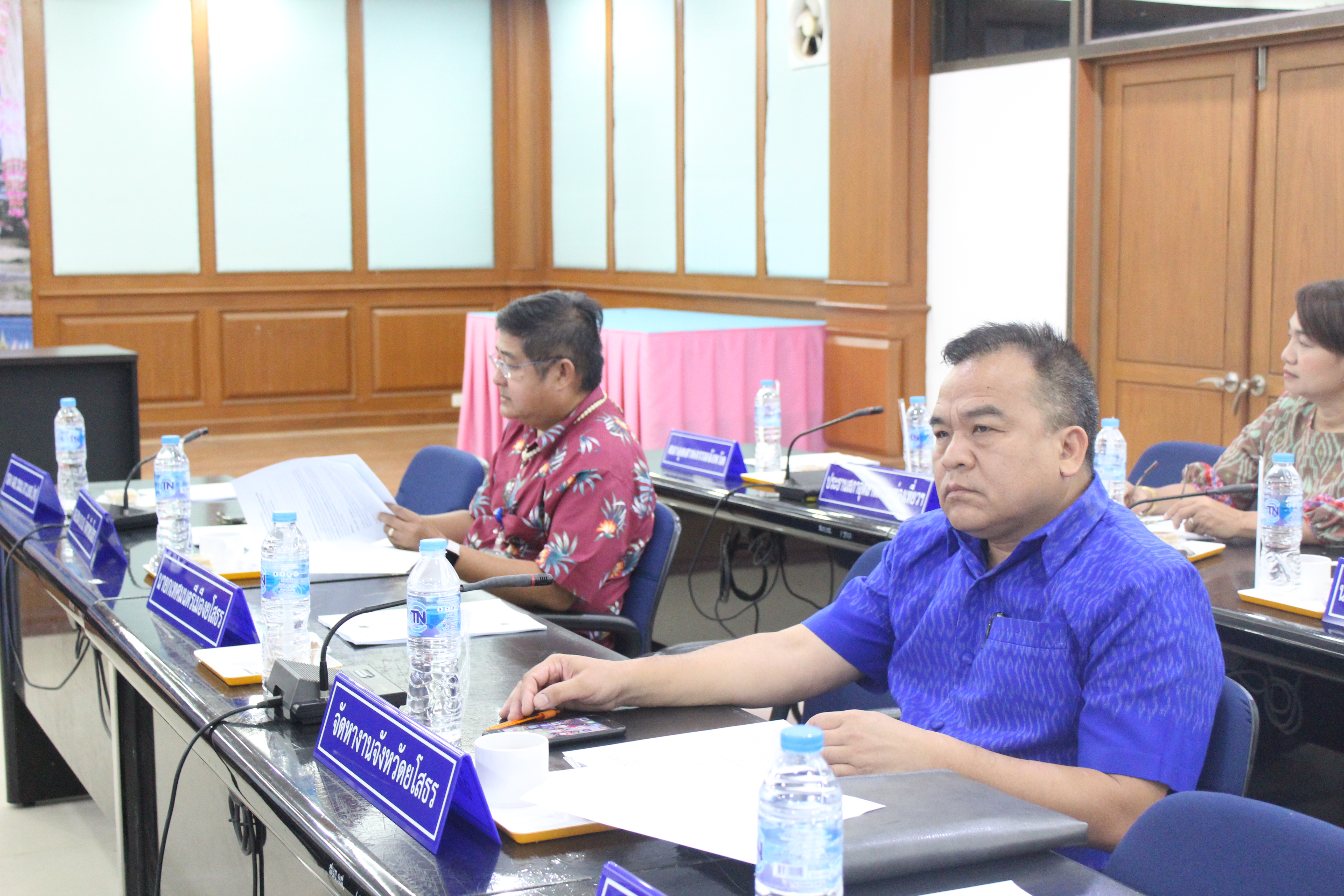 พช.ยโสธร ประชุมคณะกรรมการบริหารศูนย์อำนวยการขจัดความยากจนและพัฒนาคน ทุกช่วงวัยอย่างยั่งยืนตามหลักปรัชญาของเศรษฐกิจพอเพียง จังหวัดยโสธร (คจพ.จ.) ครั้งที่ 1/2567