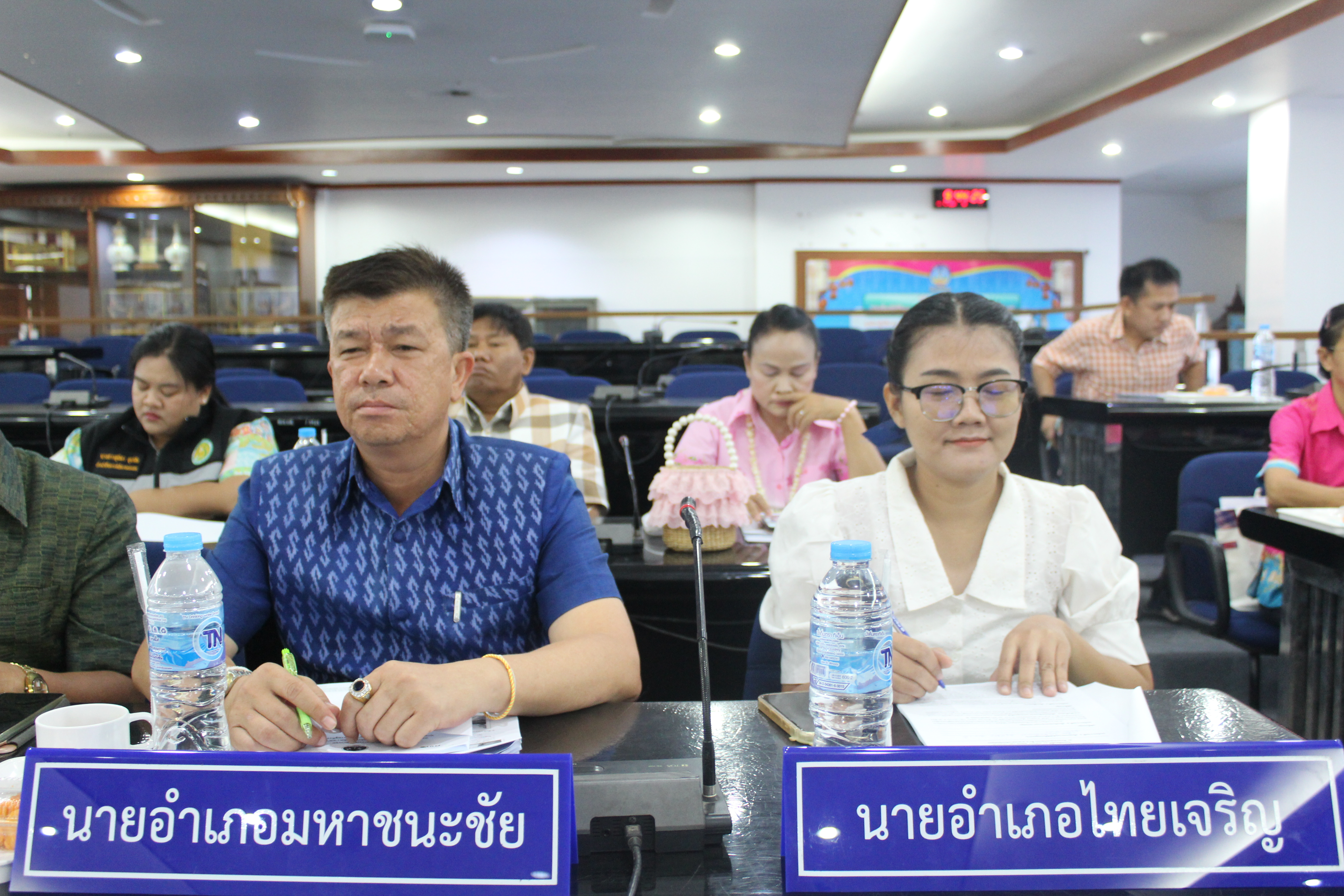 พช.ยโสธร ประชุมคณะกรรมการบริหารศูนย์อำนวยการขจัดความยากจนและพัฒนาคน ทุกช่วงวัยอย่างยั่งยืนตามหลักปรัชญาของเศรษฐกิจพอเพียง จังหวัดยโสธร (คจพ.จ.) ครั้งที่ 1/2567