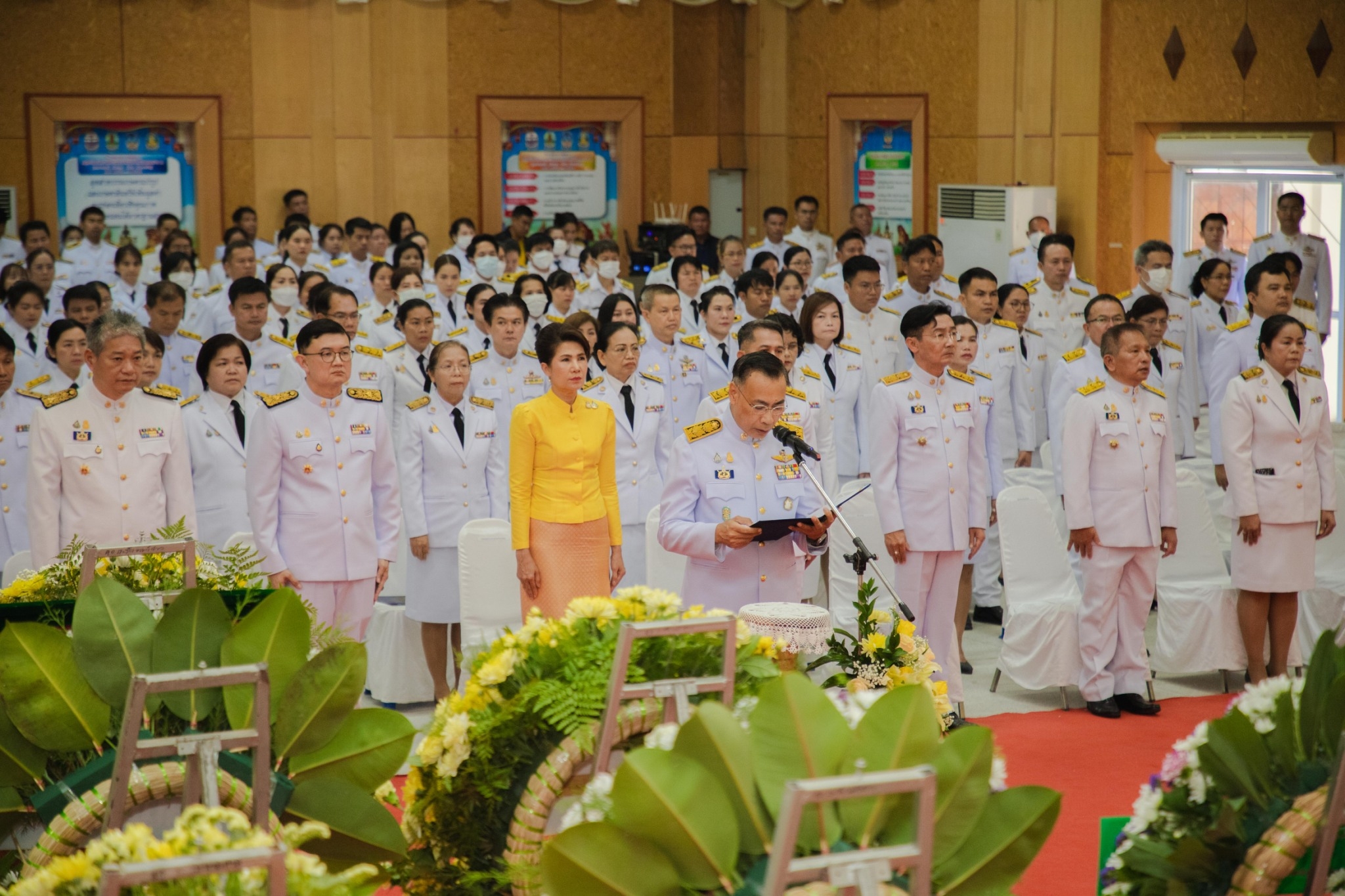 พช.ยโสธร ร่วมงานรัฐพิธี วันสมเด็จพระนเรศวร มหาราช ประจำปี 2567