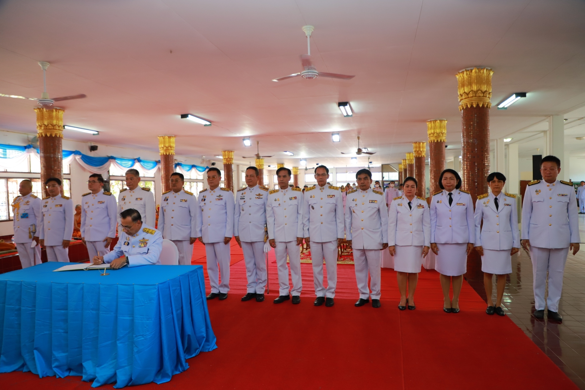 พช.ยโสธร ร่วมพิธีลงนามถวายพระพรชัยมงคล เนื่องในโอกาสวันคล้ายวันประสูติ สมเด็จพระเจ้าลูกยาเธอ เจ้าฟ้าทีปังกรรัศมีโชติ มหาวชิโรตตมางกูร สิริวิบูลยราชกุมาร 29 เมษายน 2567