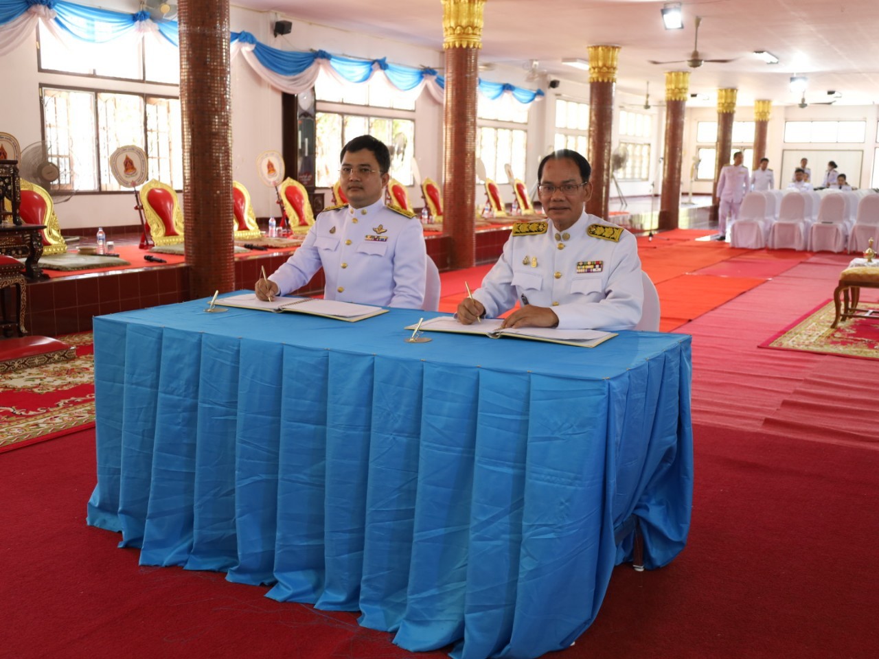 พช.ยโสธร ร่วมพิธีลงนามถวายพระพรชัยมงคล เนื่องในโอกาสวันคล้ายวันประสูติ สมเด็จพระเจ้าลูกยาเธอ เจ้าฟ้าทีปังกรรัศมีโชติ มหาวชิโรตตมางกูร สิริวิบูลยราชกุมาร 29 เมษายน 2567