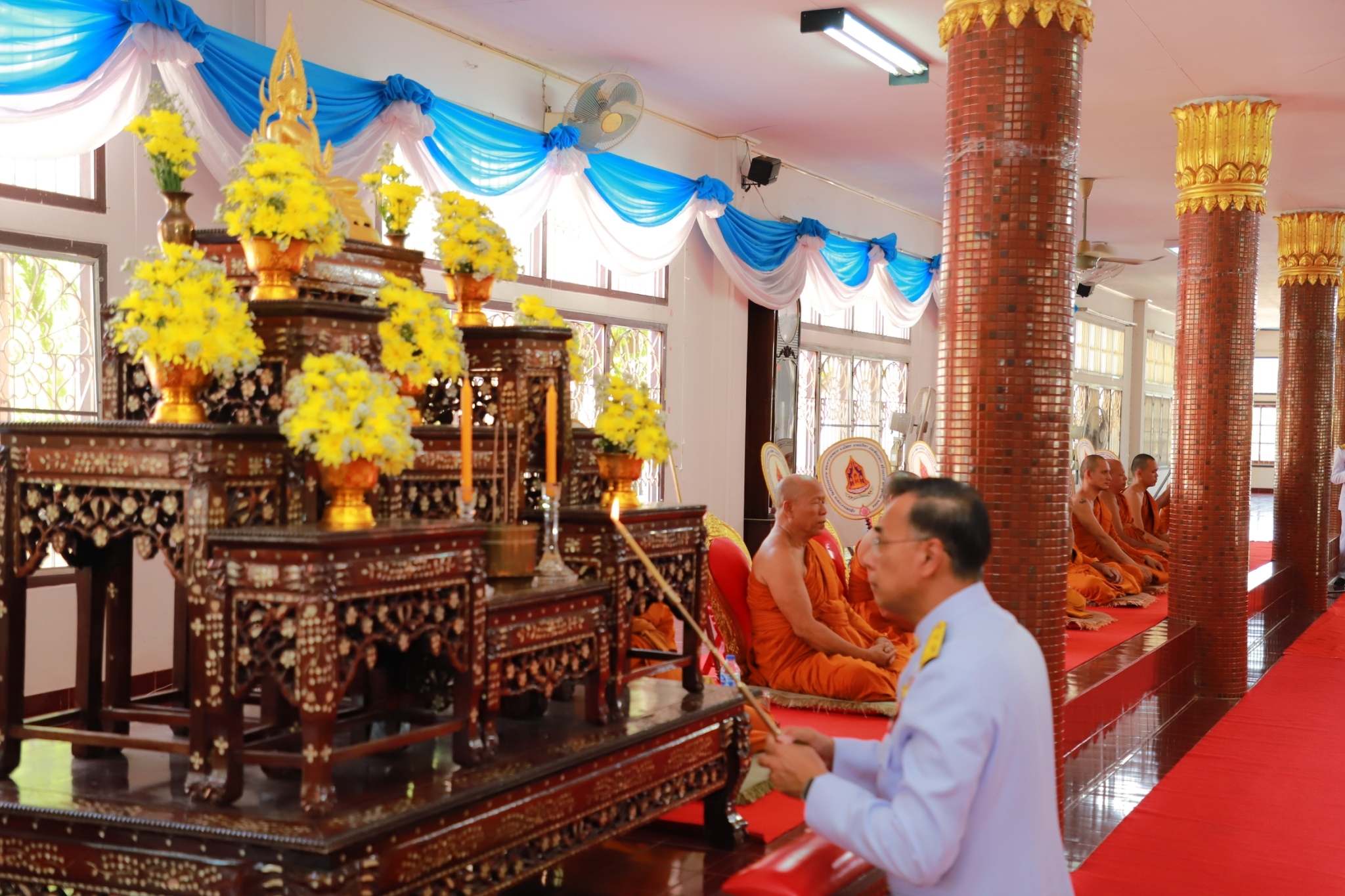 พช.ยโสธร ร่วมพิธีลงนามถวายพระพรชัยมงคล เนื่องในโอกาสวันคล้ายวันประสูติ สมเด็จพระเจ้าลูกยาเธอ เจ้าฟ้าทีปังกรรัศมีโชติ มหาวชิโรตตมางกูร สิริวิบูลยราชกุมาร 29 เมษายน 2567