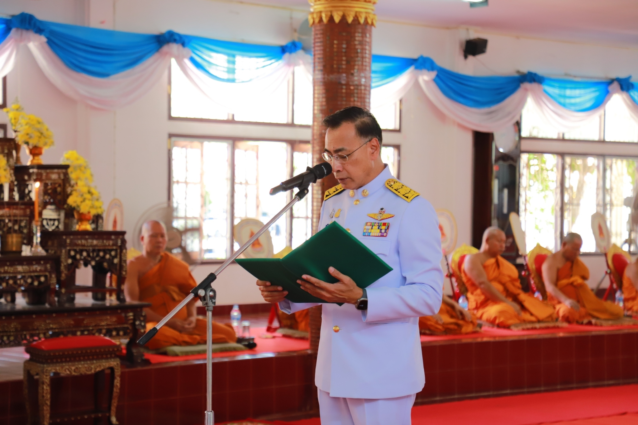 พช.ยโสธร ร่วมพิธีลงนามถวายพระพรชัยมงคล เนื่องในโอกาสวันคล้ายวันประสูติ สมเด็จพระเจ้าลูกยาเธอ เจ้าฟ้าทีปังกรรัศมีโชติ มหาวชิโรตตมางกูร สิริวิบูลยราชกุมาร 29 เมษายน 2567