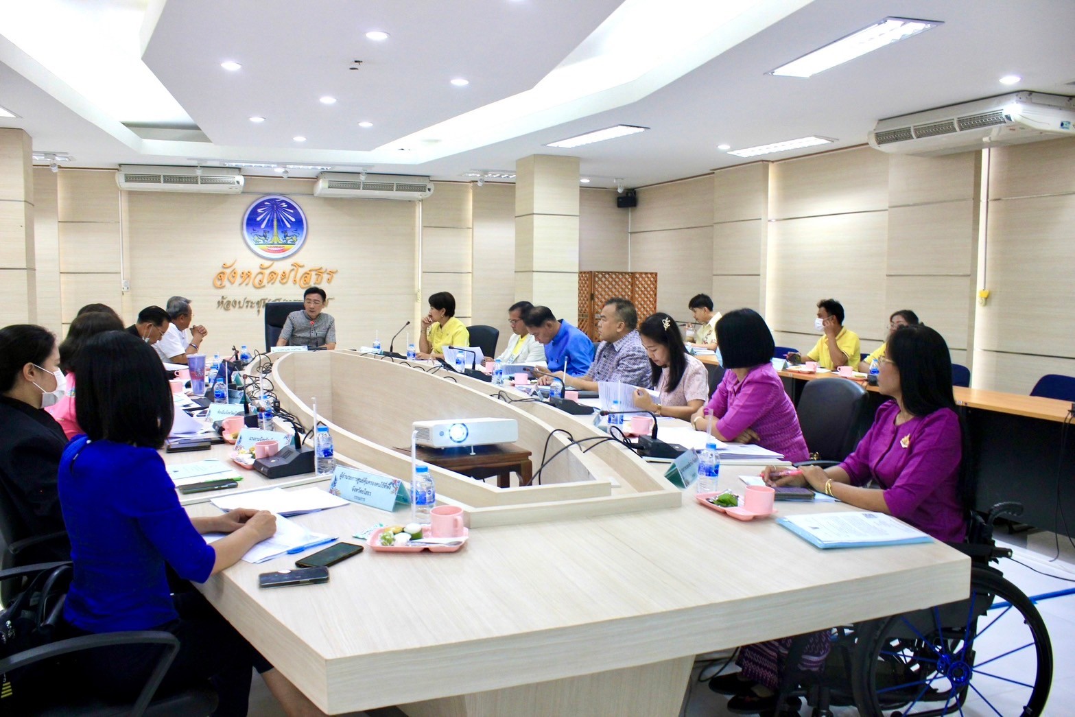 พช.ยโสธร ร่วมประชุมคณะกรรมการจัดทำและขับเคลื่อนแผนปฏิบัติราชการด้านการพัฒนาสังคม จังหวัดยโสธร ครั้งที่ 1/2567