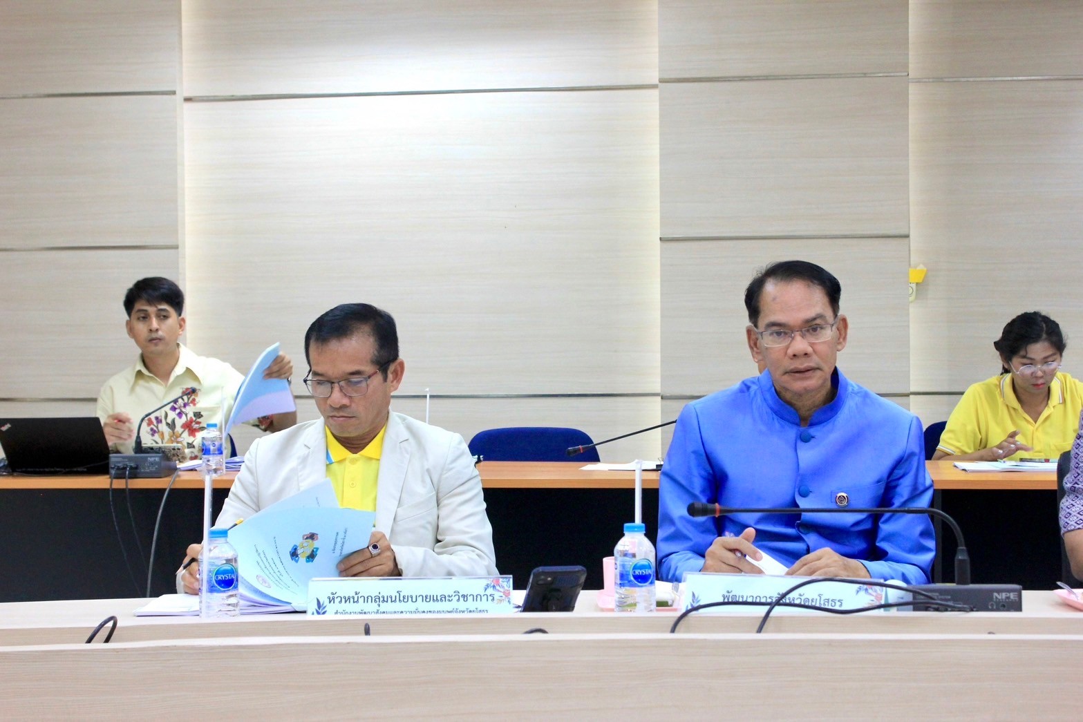 พช.ยโสธร ร่วมประชุมคณะกรรมการจัดทำและขับเคลื่อนแผนปฏิบัติราชการด้านการพัฒนาสังคม จังหวัดยโสธร ครั้งที่ 1/2567