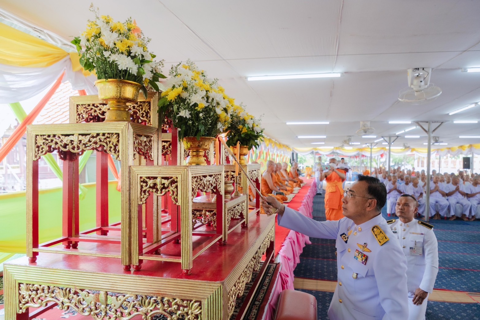 พช.ยโสธร ร่วมพิธีบรรพชาสามเณรภาคฤดูร้อน เฉลิมพระเกียรติพระบาทสมเด็จพระเจ้าอยู่หัว เนื่องในโอกาสพระราชพิธีมหามงคลเฉลิมพระชนมพรรษา 6 รอบ 28 กรกฎาคม 2567
