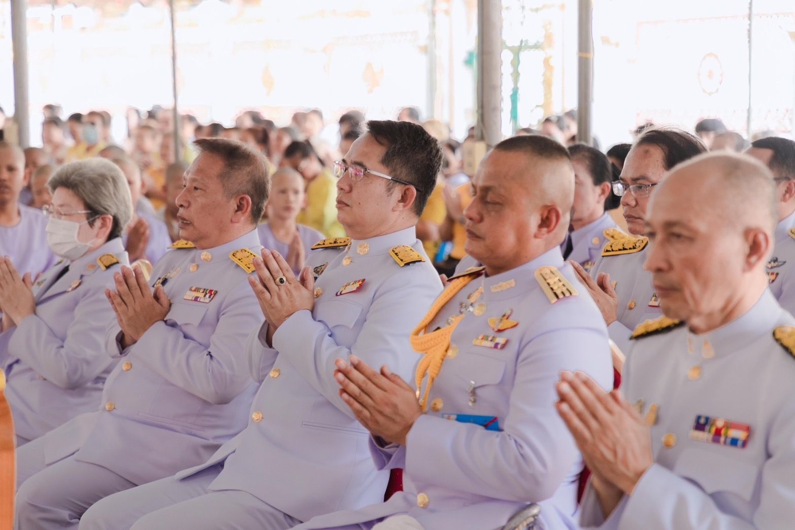 พช.ยโสธร ร่วมพิธีบรรพชาสามเณรภาคฤดูร้อน เฉลิมพระเกียรติพระบาทสมเด็จพระเจ้าอยู่หัว เนื่องในโอกาสพระราชพิธีมหามงคลเฉลิมพระชนมพรรษา 6 รอบ 28 กรกฎาคม 2567