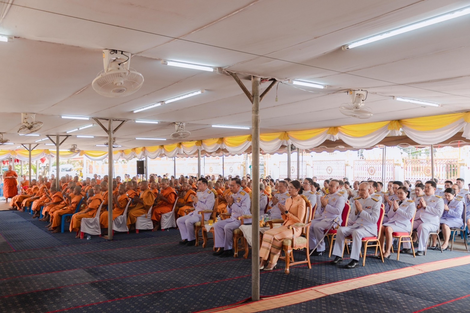 พช.ยโสธร ร่วมพิธีบรรพชาสามเณรภาคฤดูร้อน เฉลิมพระเกียรติพระบาทสมเด็จพระเจ้าอยู่หัว เนื่องในโอกาสพระราชพิธีมหามงคลเฉลิมพระชนมพรรษา 6 รอบ 28 กรกฎาคม 2567