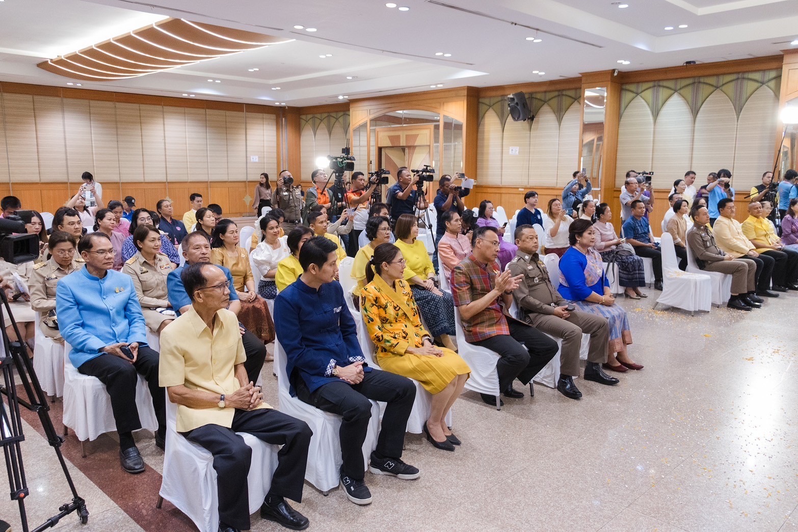 พช.ยโสธร ร่วมงานแถลงข่าวประเพณีบุญบั้งไฟจังหวัดยโสธร ประจำปี 2567