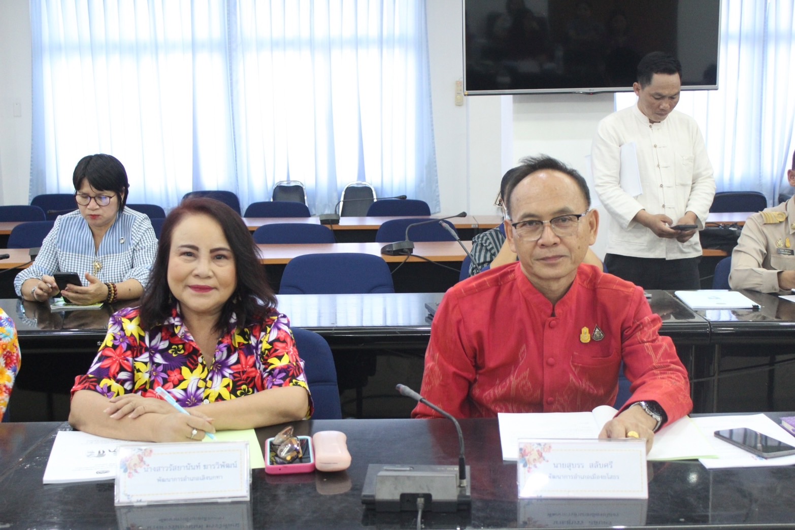 พช.ยโสธรประชุมผู้บริหารและเจ้าหน้าที่พัฒนาชุมชนสังกัด สำนักงานพัฒนา ชุมชน จังหวัดยโสธร ครั้งที่ 4/ 2567