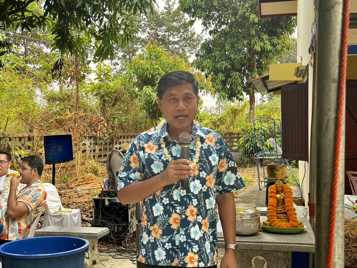 พช.ยโสธร ดำเนินกิจกรรมเสริมสร้างความผาสุกและความผูกพัน สืบสานสงกรานต์ ตำนาน พช.ยโสธร เนื่องในเทศกาลสงกรานต์ 2567